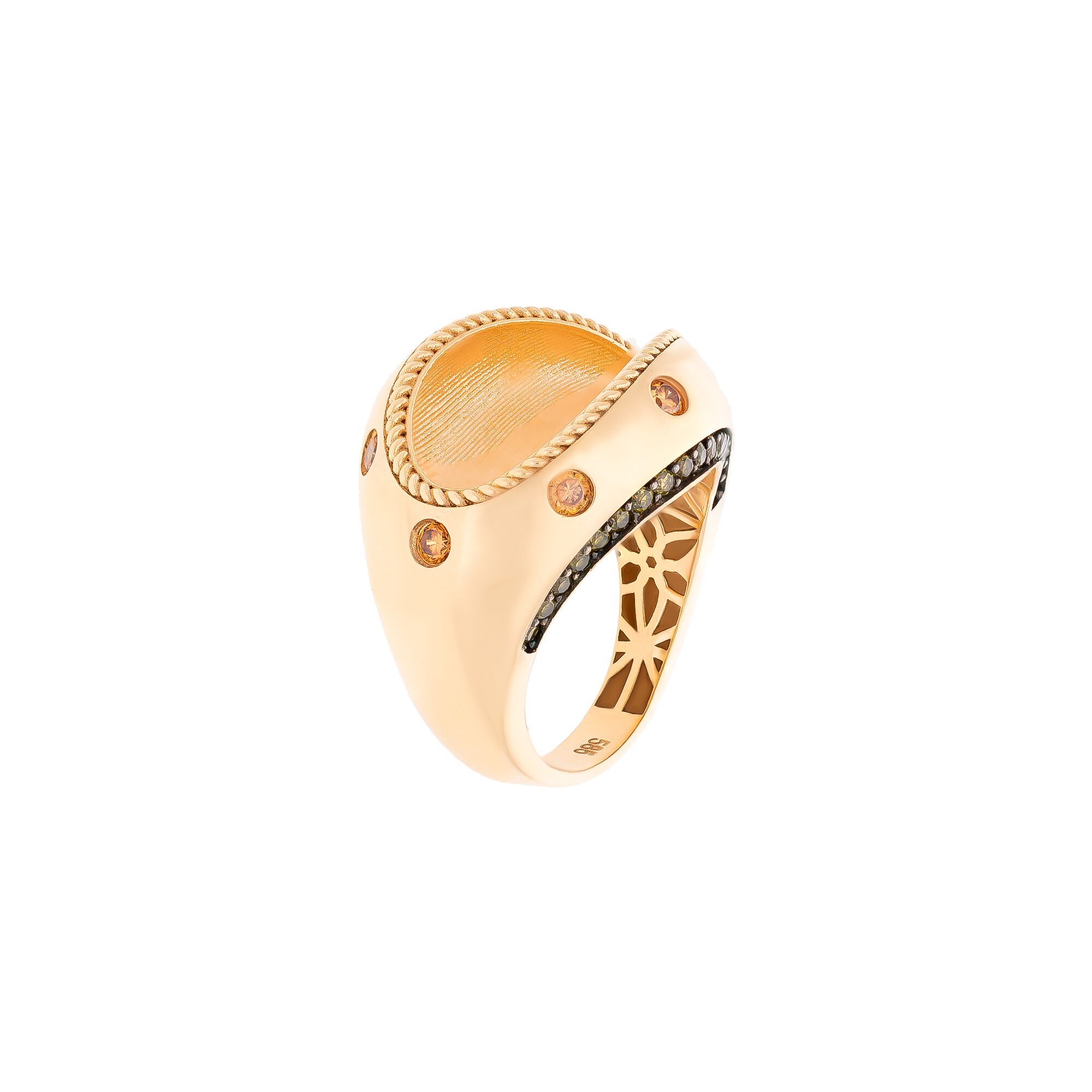 Кольцо, золото, 585, 8.7г, 42247 | GoldMarket.kz