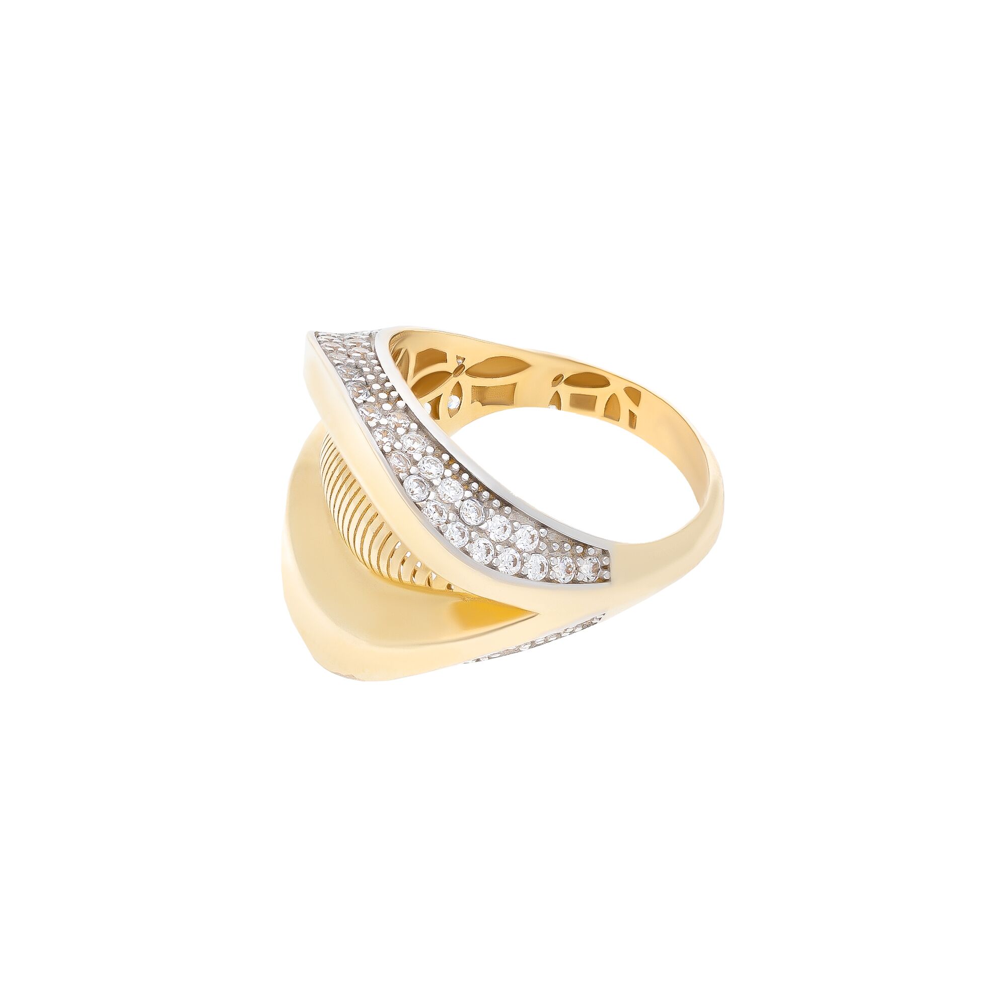 Кольцо, золото, 585, 6.22г, 42299, изображение 2 | GoldMarket.kz