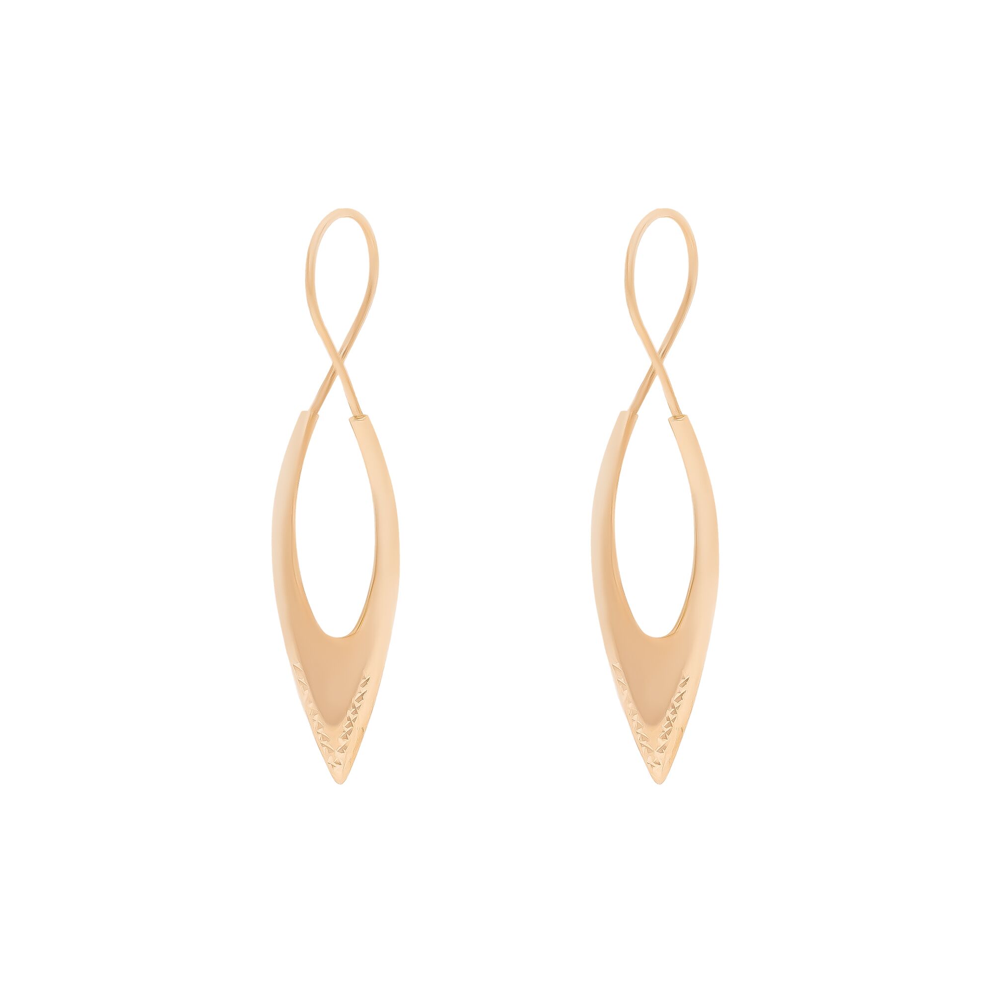 Серьги, золото, 585, 2.47г, 45721 | GoldMarket.kz