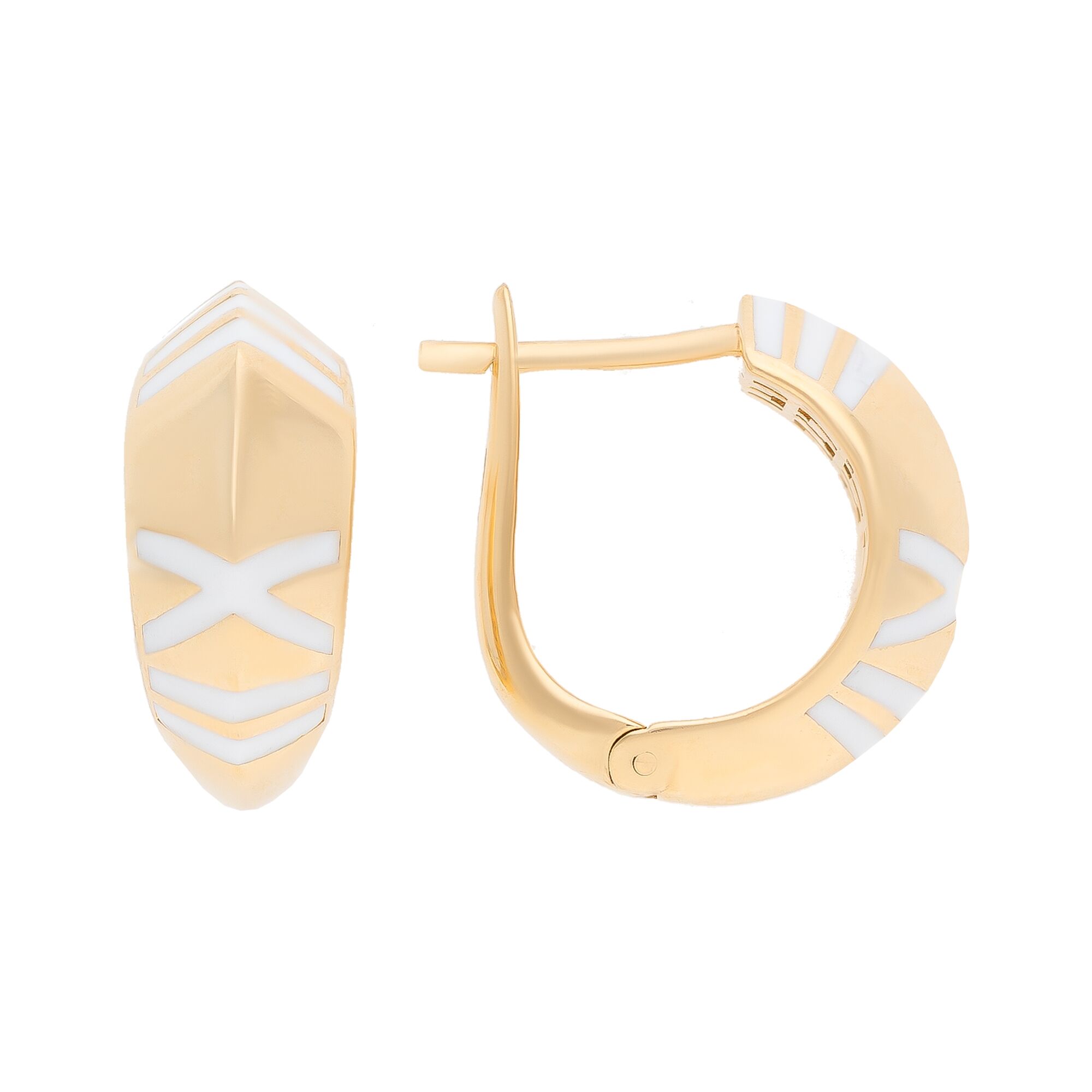 Серьги, золото, 585, 5.04г, 46464, изображение 2 | GoldMarket.kz