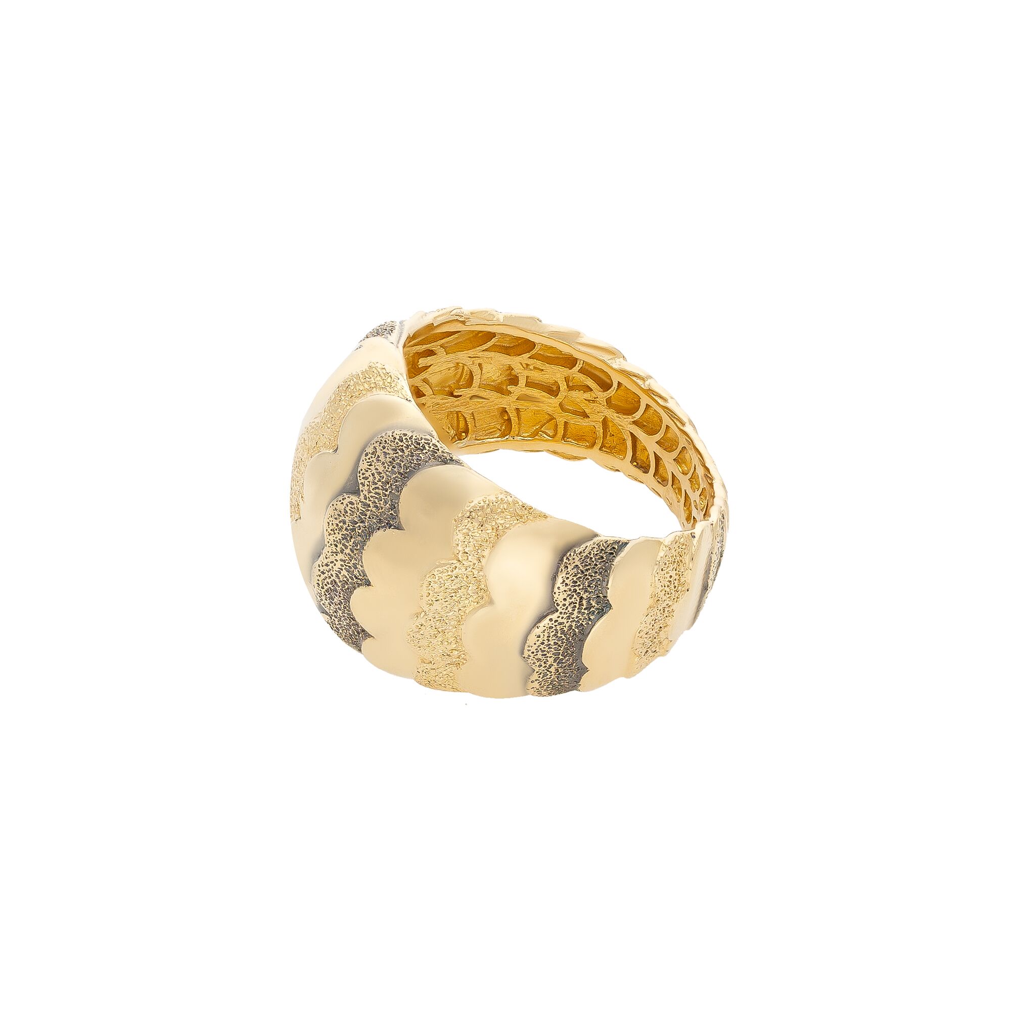 Кольцо, золото, 585, 8.12г, 47211, изображение 2 | GoldMarket.kz