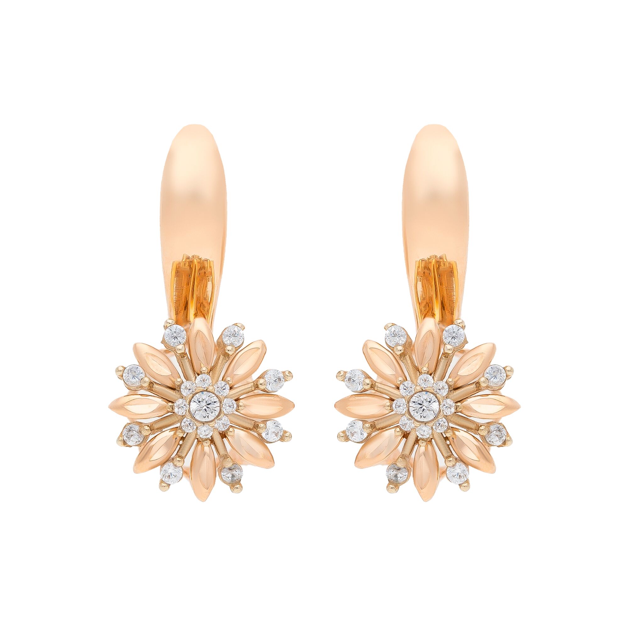 Серьги, золото, 585, 5.89г, 47450 | GoldMarket.kz