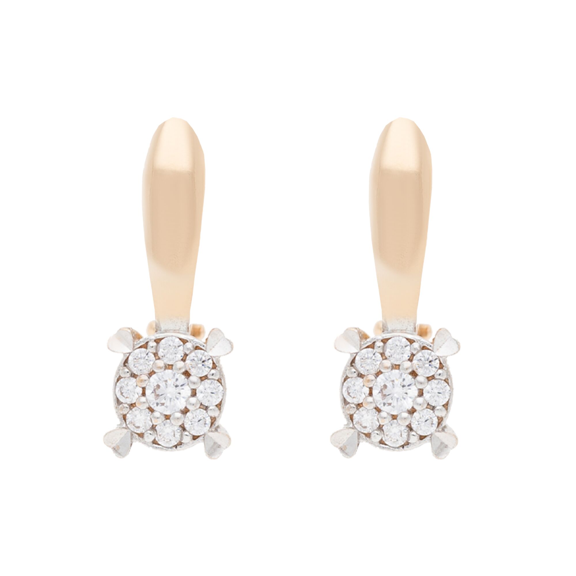 Серьги, золото, 585, 3.76г, 47992 | GoldMarket.kz