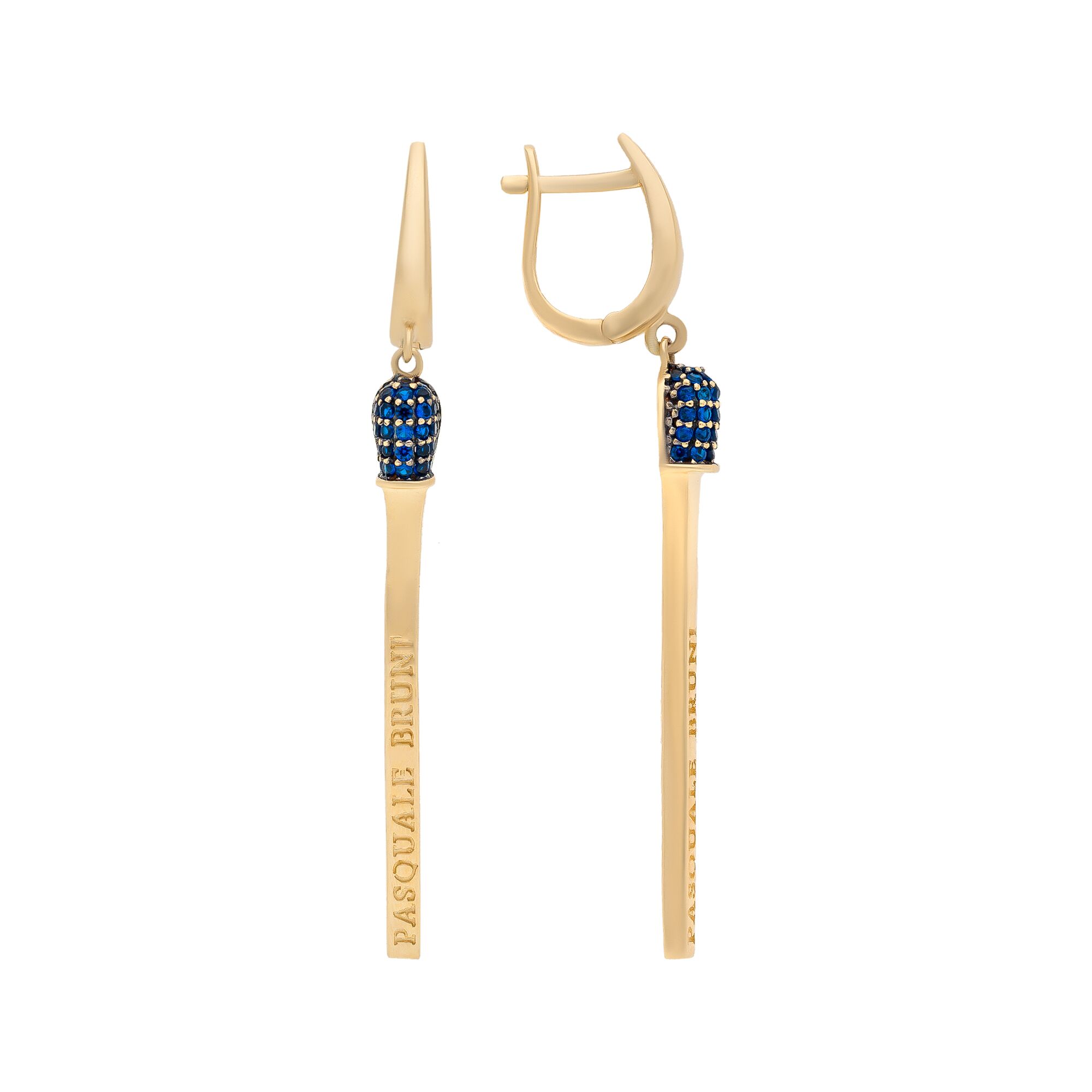 Серьги, золото, 585, 4.73г, 49730, изображение 2 | GoldMarket.kz