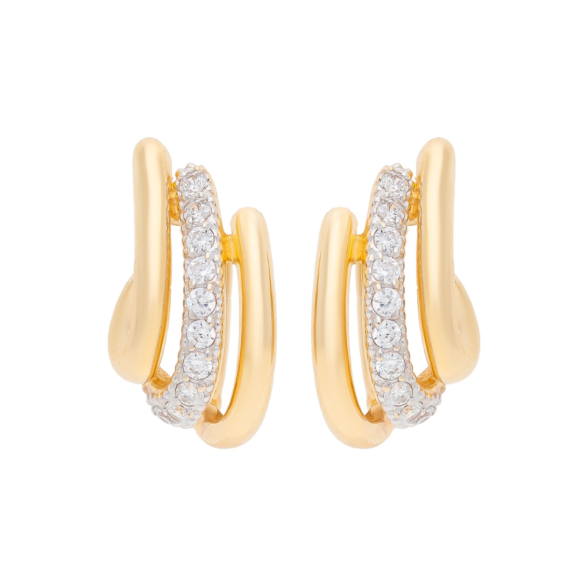 Серьги, золото, 585, 4.54г, 50724 | GoldMarket.kz