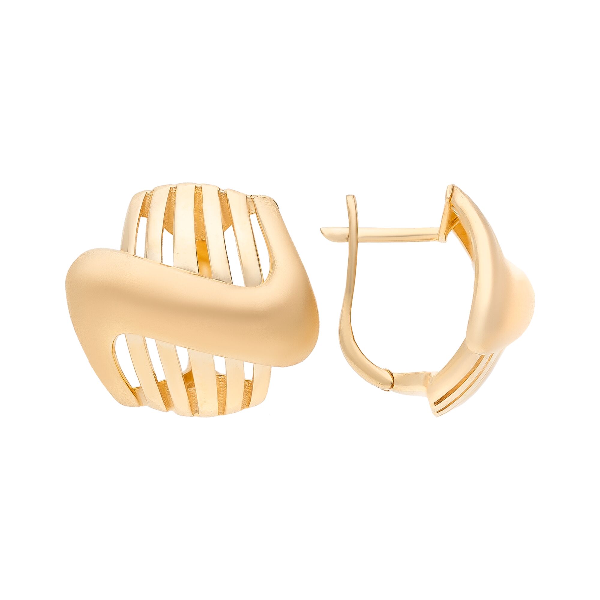 Серьги, золото, 585, 7.24г, 50773, изображение 2 | GoldMarket.kz