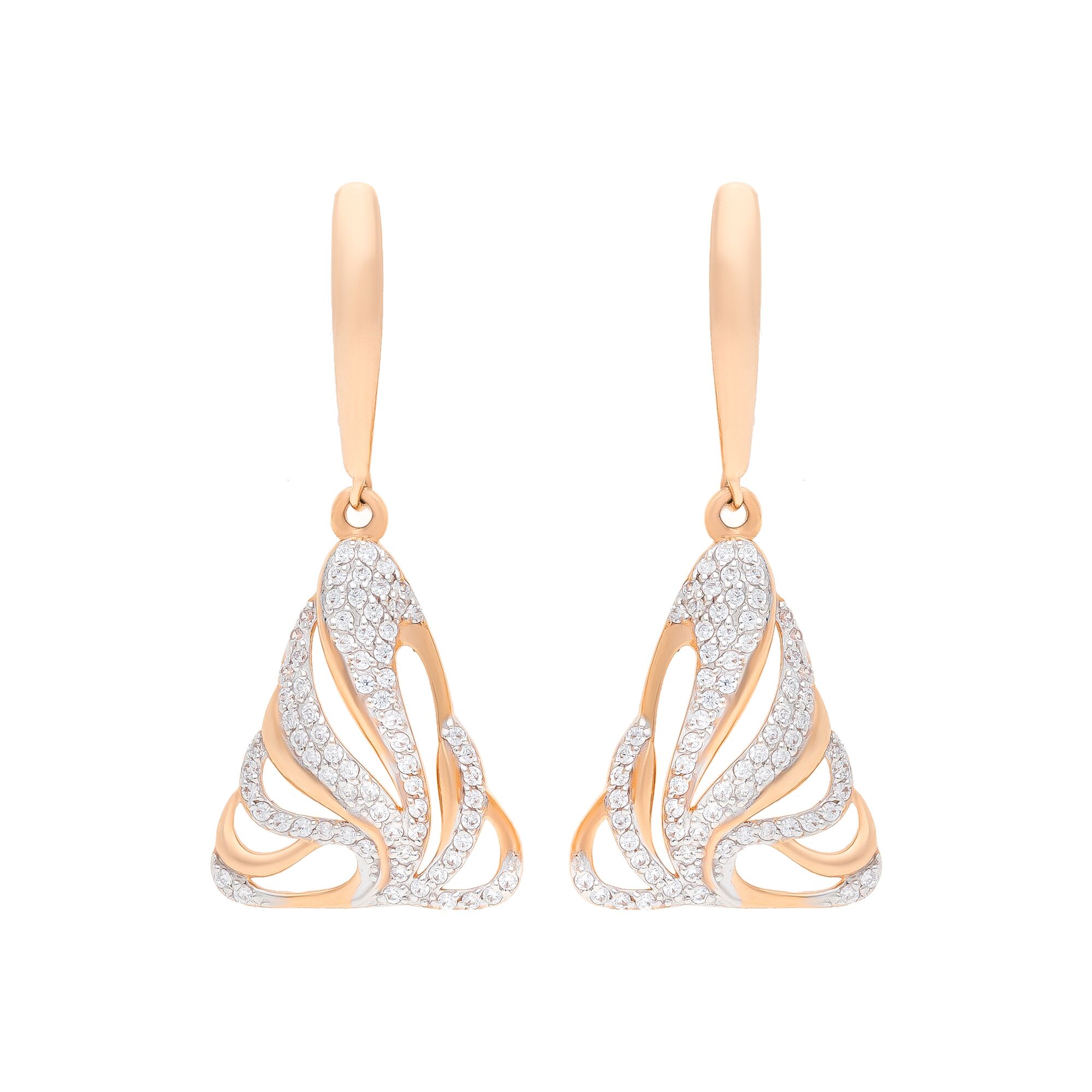 Серьги, золото, 585, 5.11г, 50824 | GoldMarket.kz
