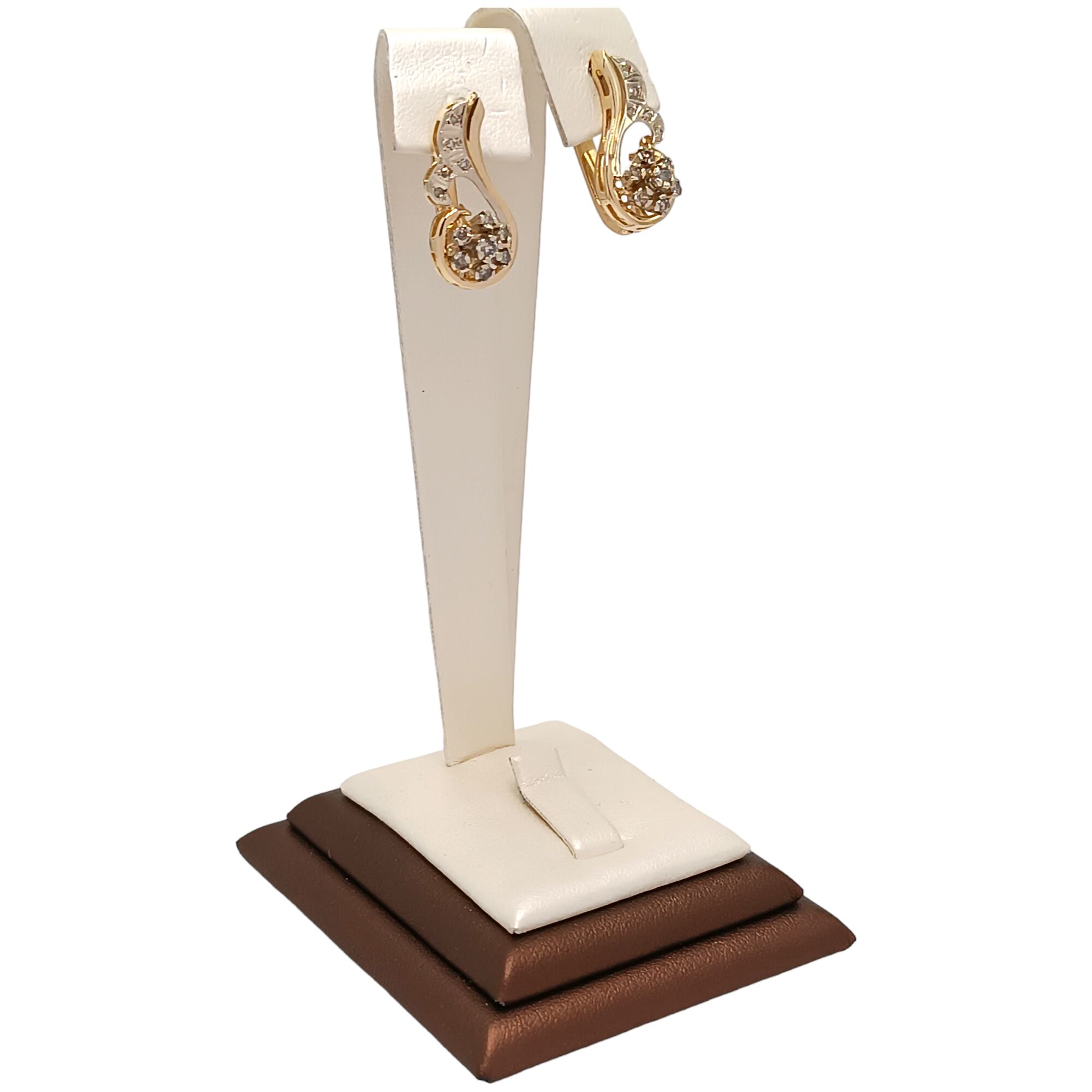 Серьги, золото, 585, 6.02г, 54023, изображение 2 | GoldMarket.kz