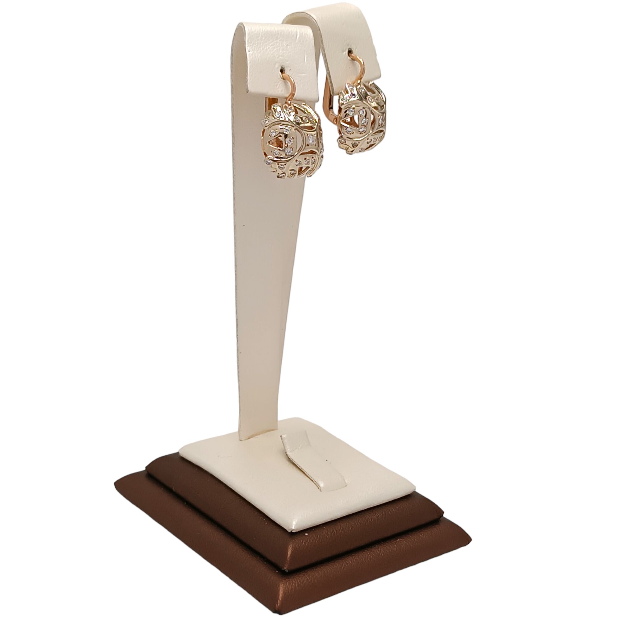 Серьги, золото, 585, 8.79г, 54054, изображение 4 | GoldMarket.kz