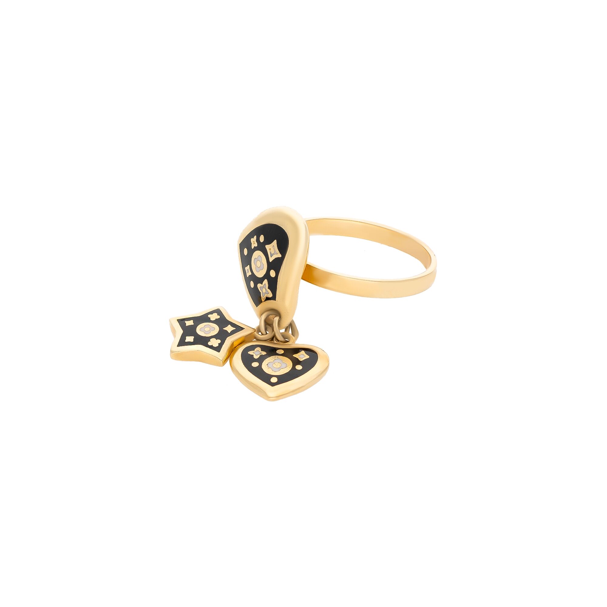 Кольцо, золото, 585, 5.87г, 41434, изображение 2 | GoldMarket.kz