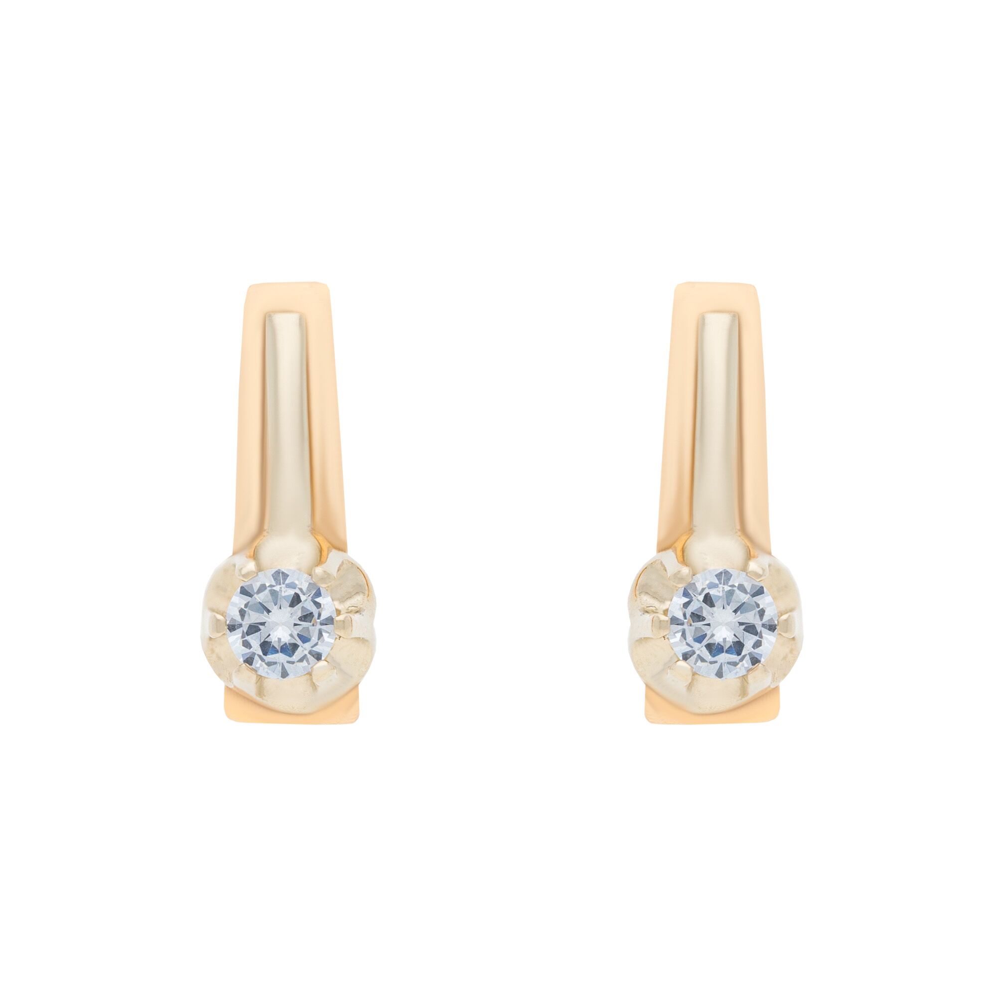 Серьги, золото, 585, 4.55г, 50251 | GoldMarket.kz
