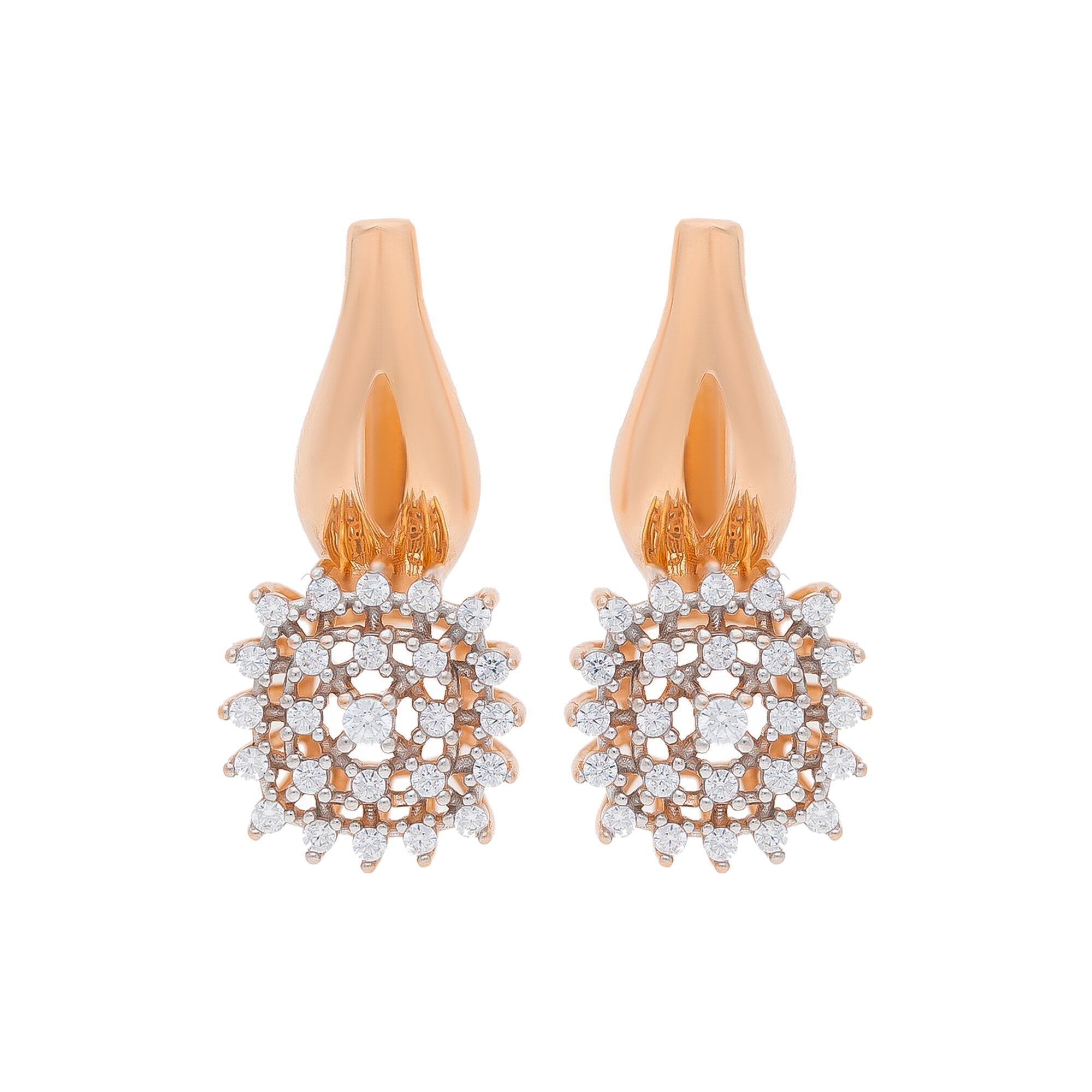 Серьги, золото, 585, 5.41г, 53841 | GoldMarket.kz