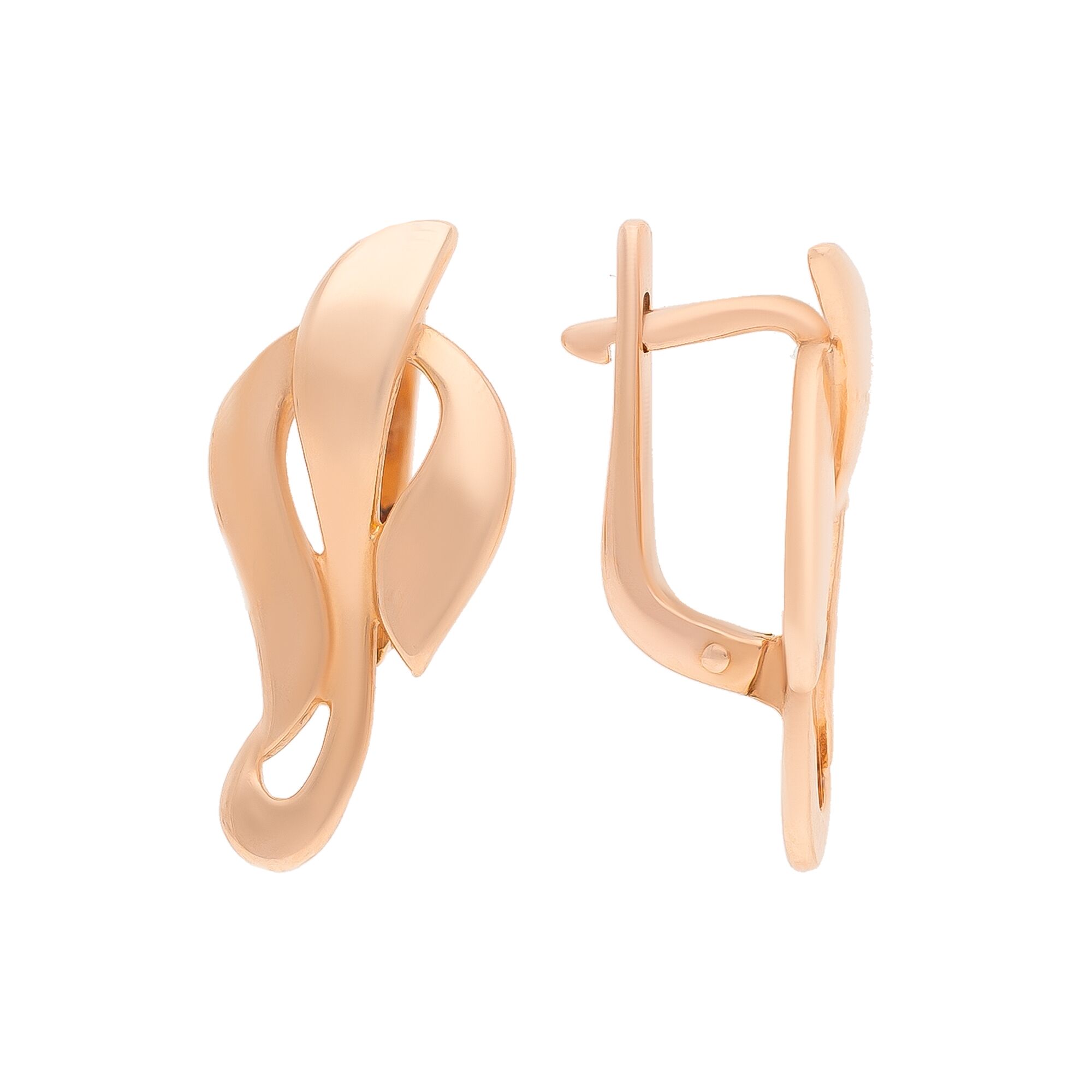 Серьги, золото, 585, 4.39г, 54066, изображение 2 | GoldMarket.kz