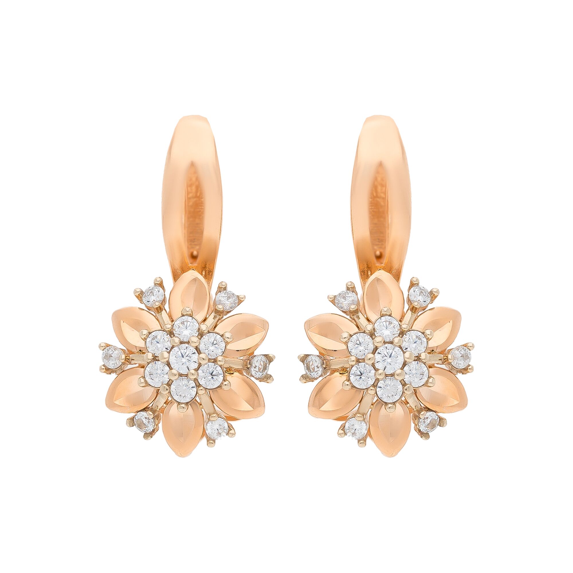 Серьги, золото, 585, 5.63г, 54141 | GoldMarket.kz