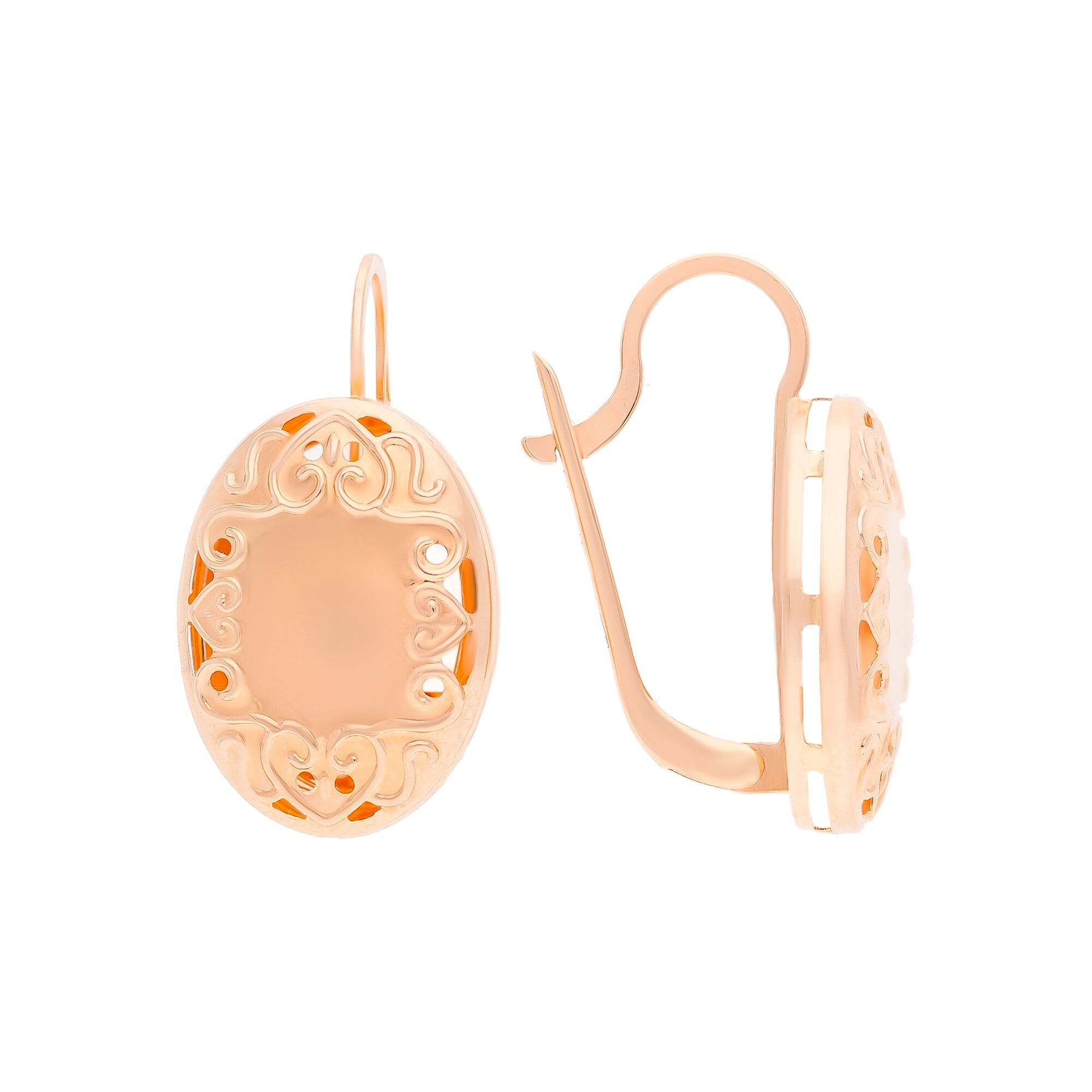 Серьги, золото, 585, 2.9 г, 53417, изображение 2 | GoldMarket.kz