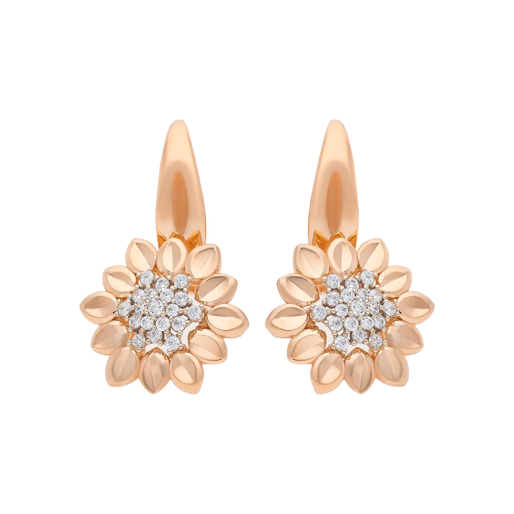Серьги, золото, 585, 4.42г, 54515 | GoldMarket.kz