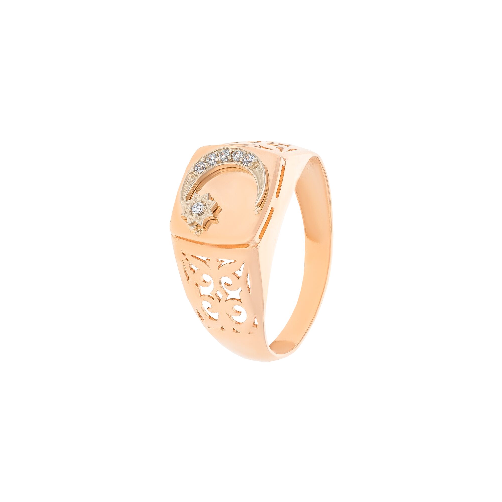 Кольцо, золото, 585, 3.5г, 54518 | GoldMarket.kz