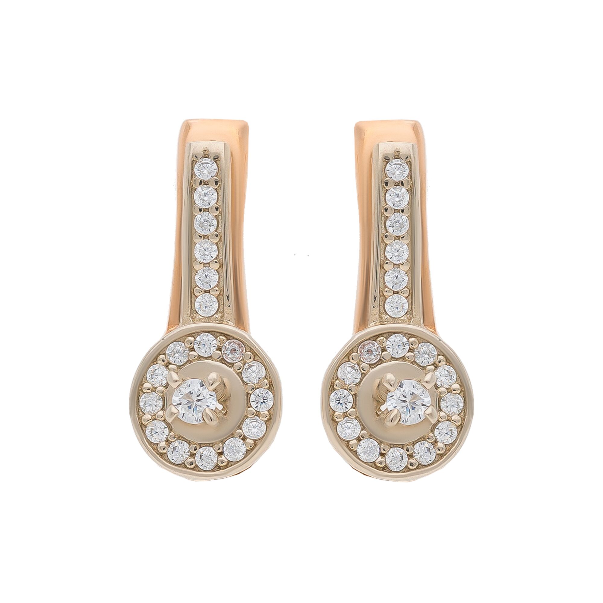 Серьги, золото, 585, 3.7г, 54700 | GoldMarket.kz