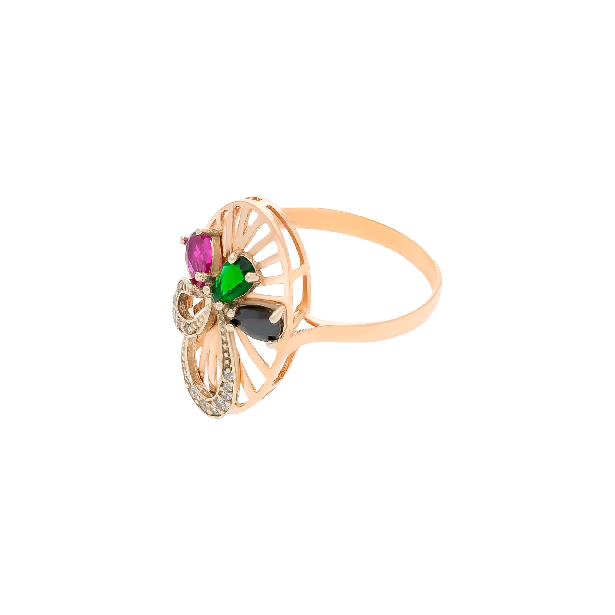 Кольцо, золото, 585, 2.87г, 54659, изображение 2 | GoldMarket.kz