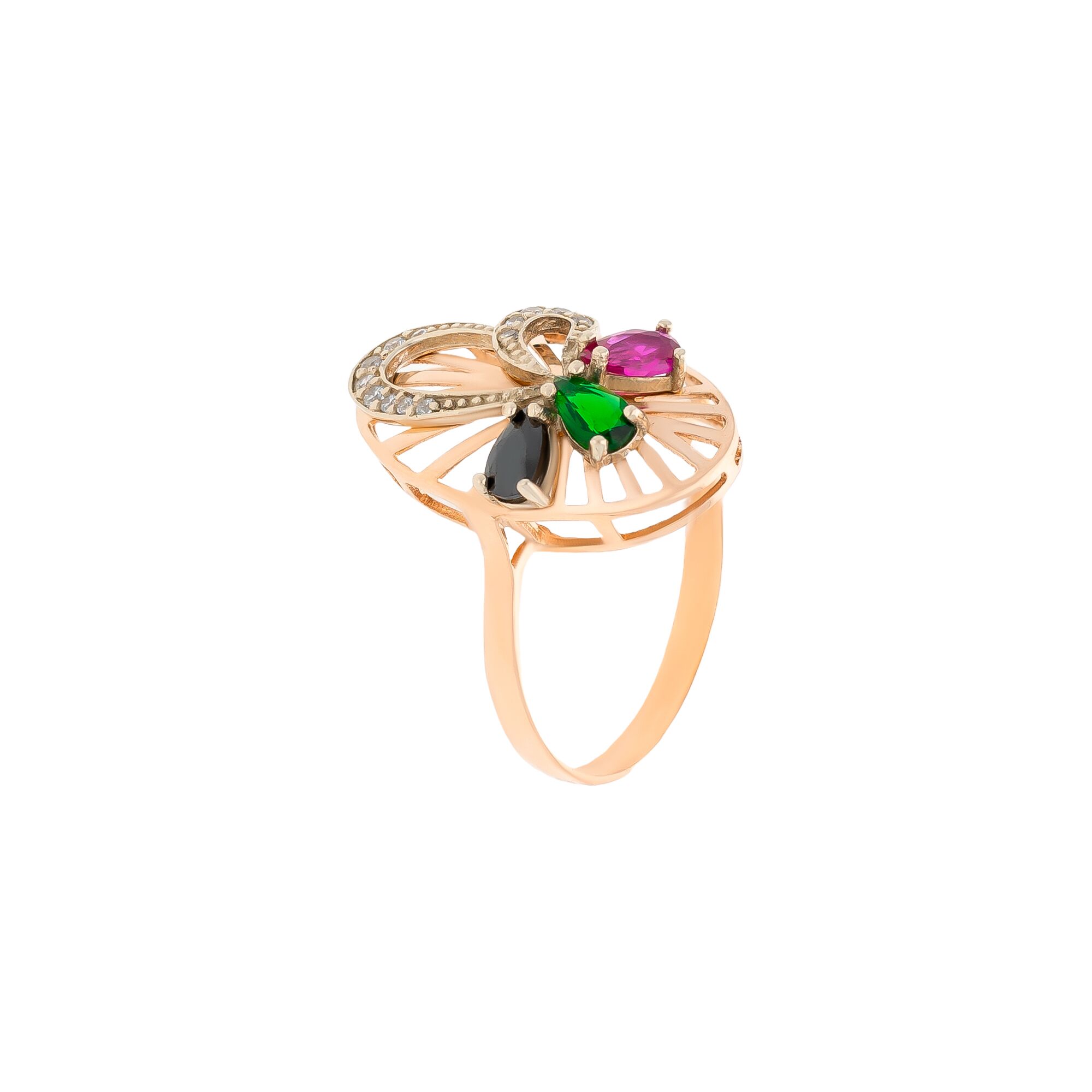 Кольцо, золото, 585, 2.87г, 54659 | GoldMarket.kz
