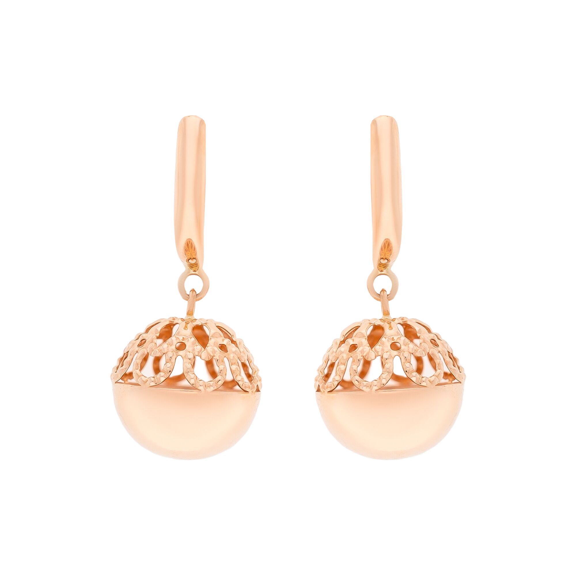 Серьги, золото, 585, 2.48г, 54660 | GoldMarket.kz