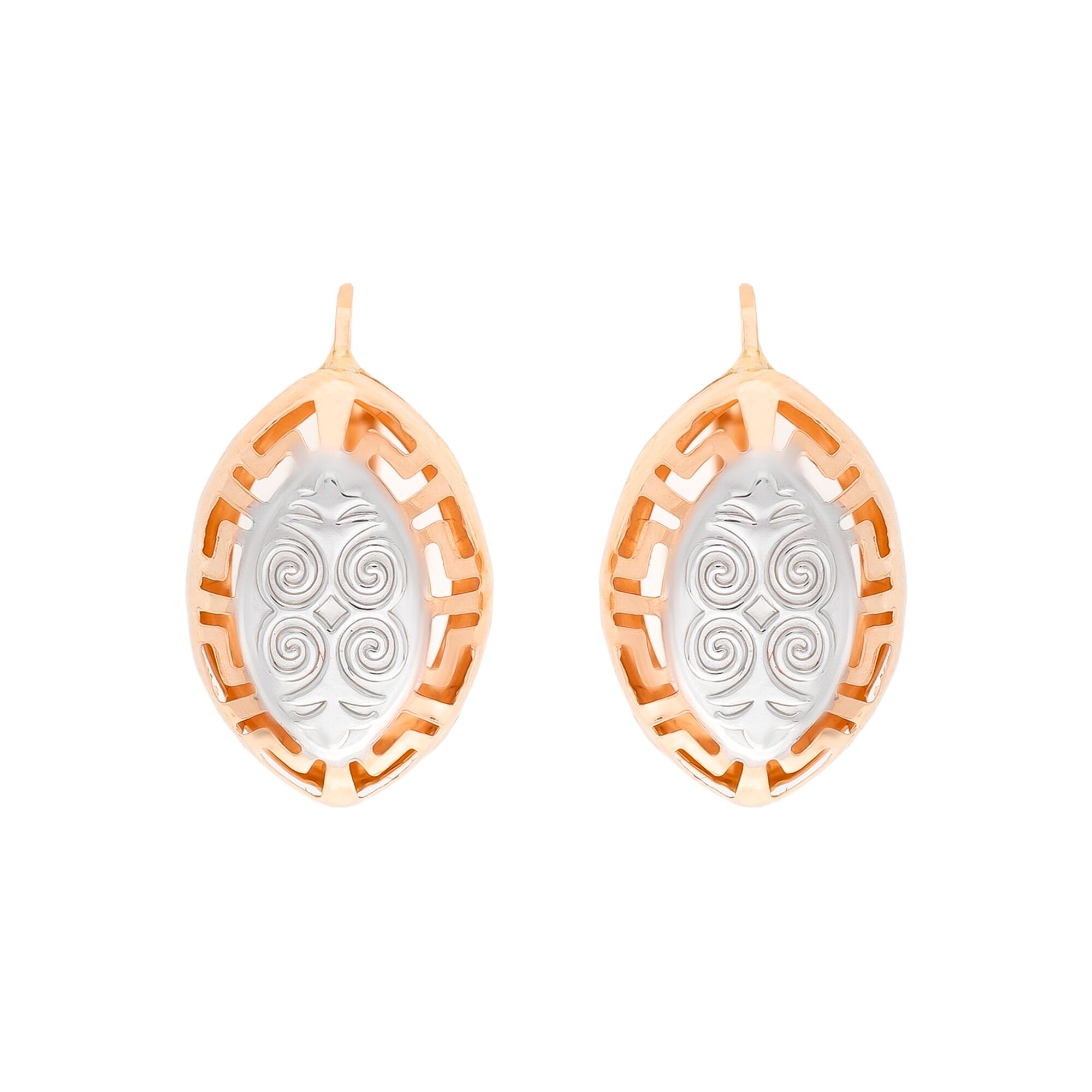 Серьги, золото, 585, 2.52г, 54663 | GoldMarket.kz