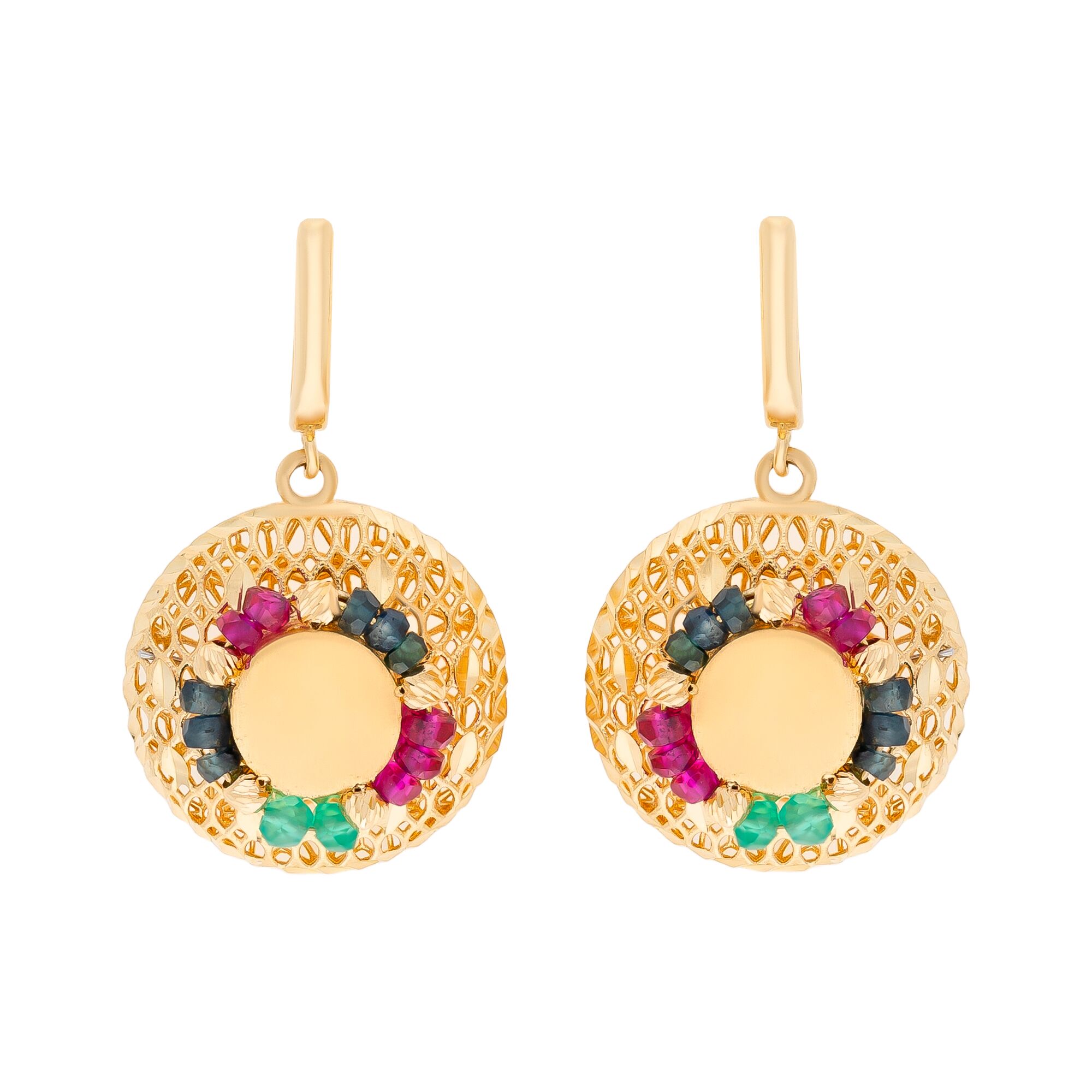 Серьги, золото, 750, 8.24г, 54772 | GoldMarket.kz