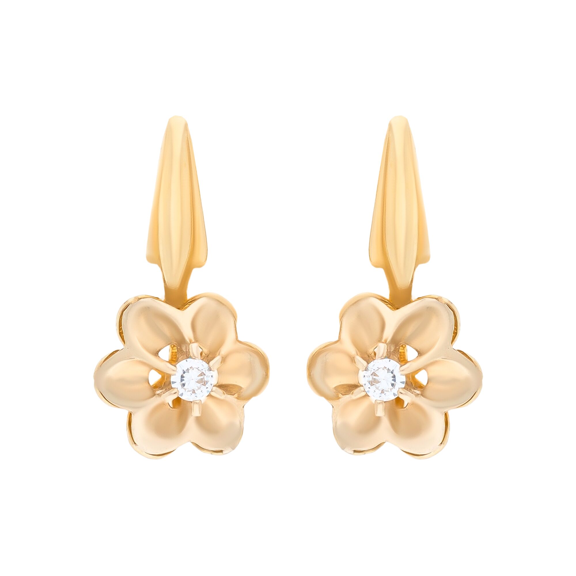 Серьги, золото, 585, 5.11г, 54780 | GoldMarket.kz