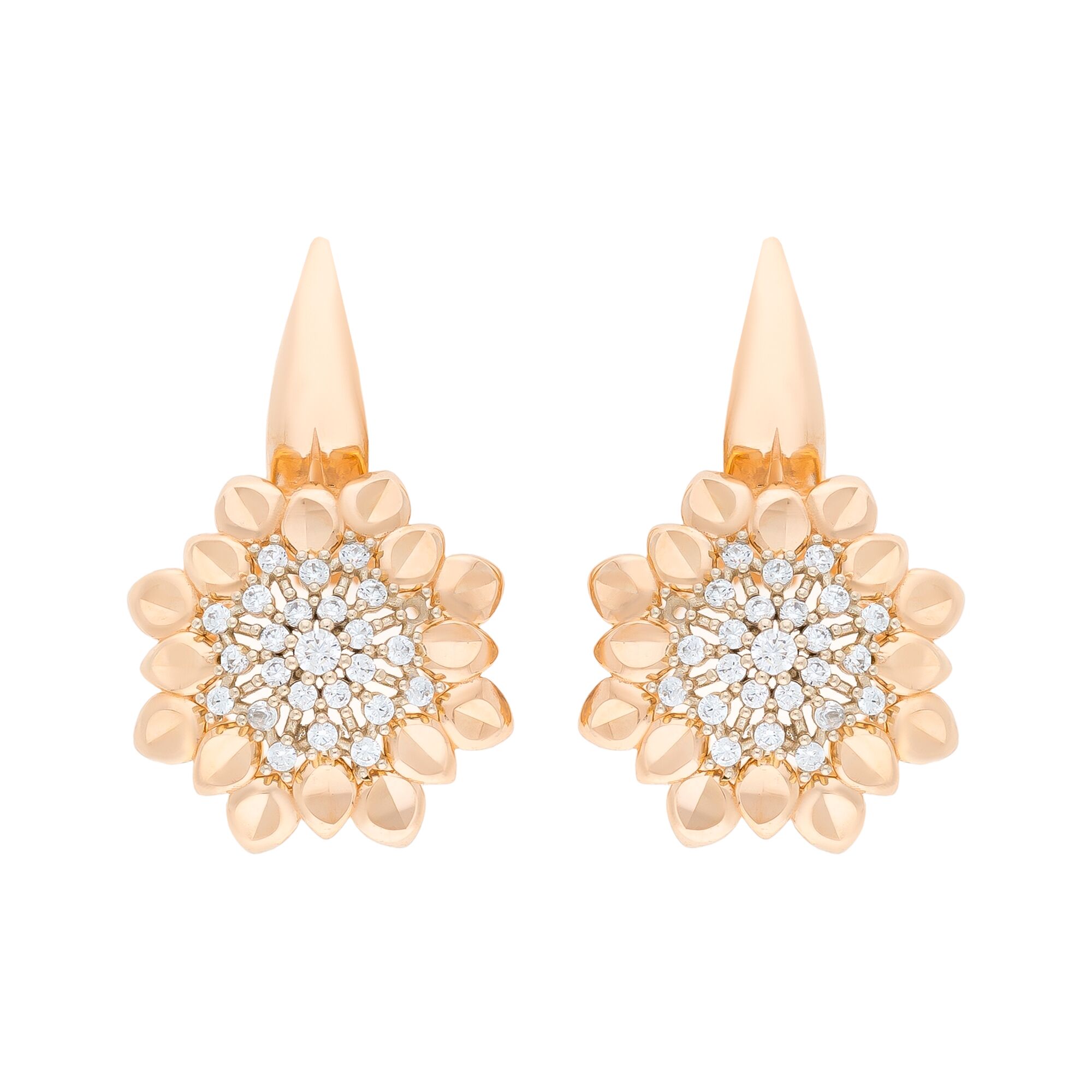Серьги, золото, 585, 7.19г, 54801 | GoldMarket.kz