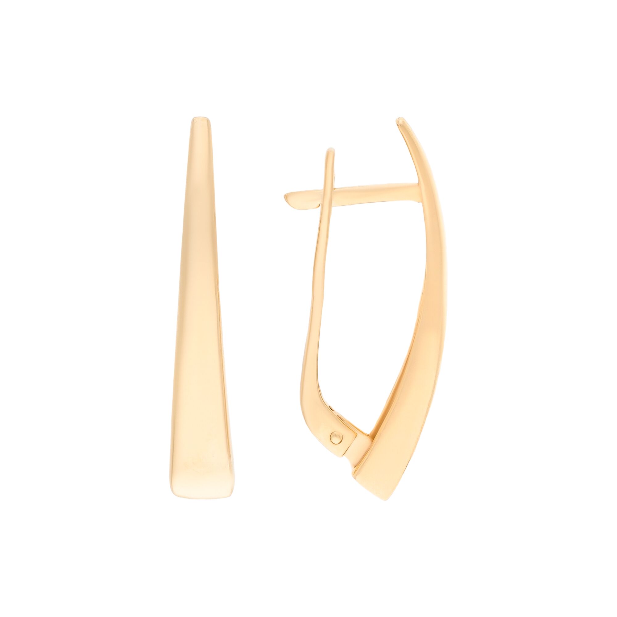 Серьги, золото, 585, 5г, 54885, изображение 2 | GoldMarket.kz