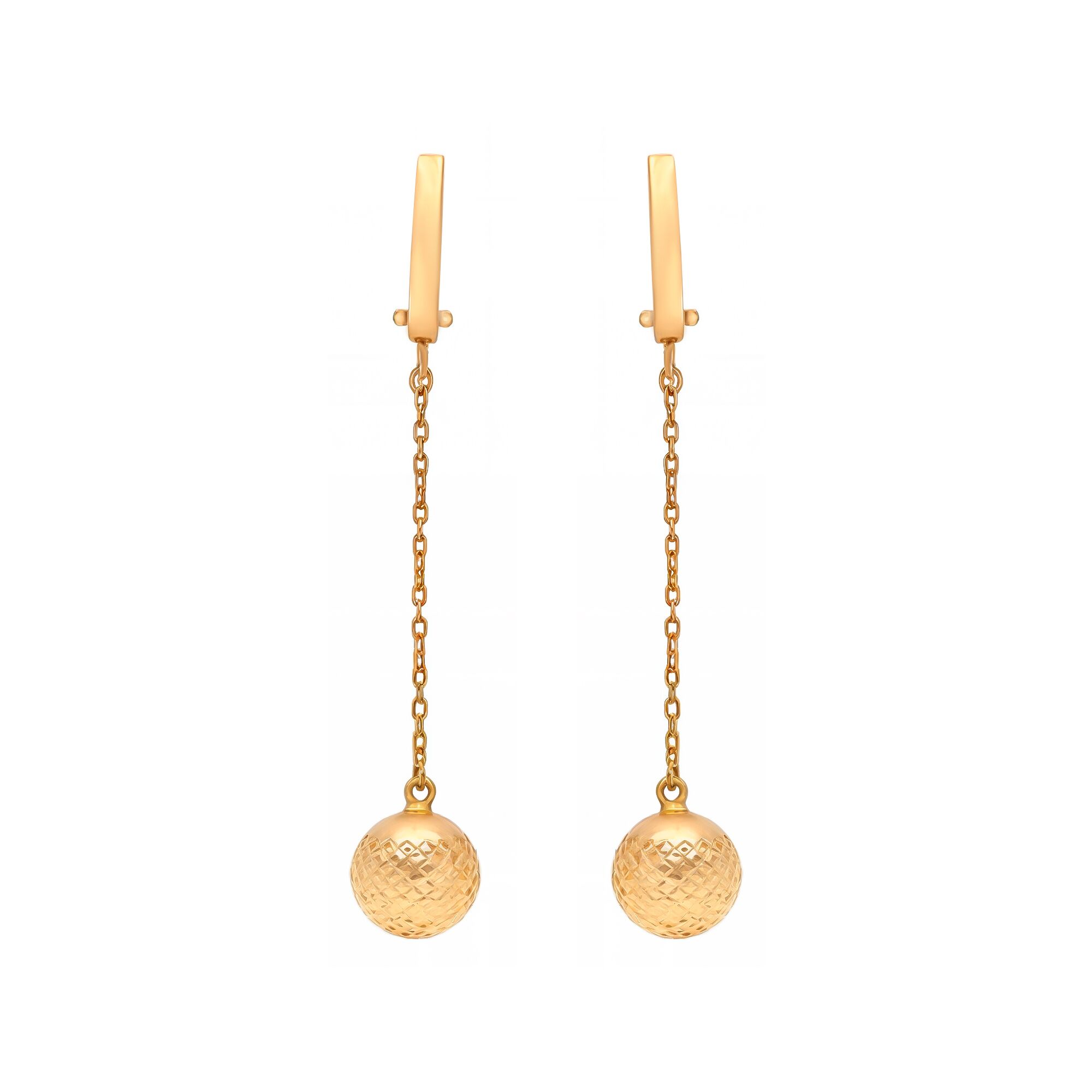 Серьги, золото, 585, 2.22г, 45711 | GoldMarket.kz