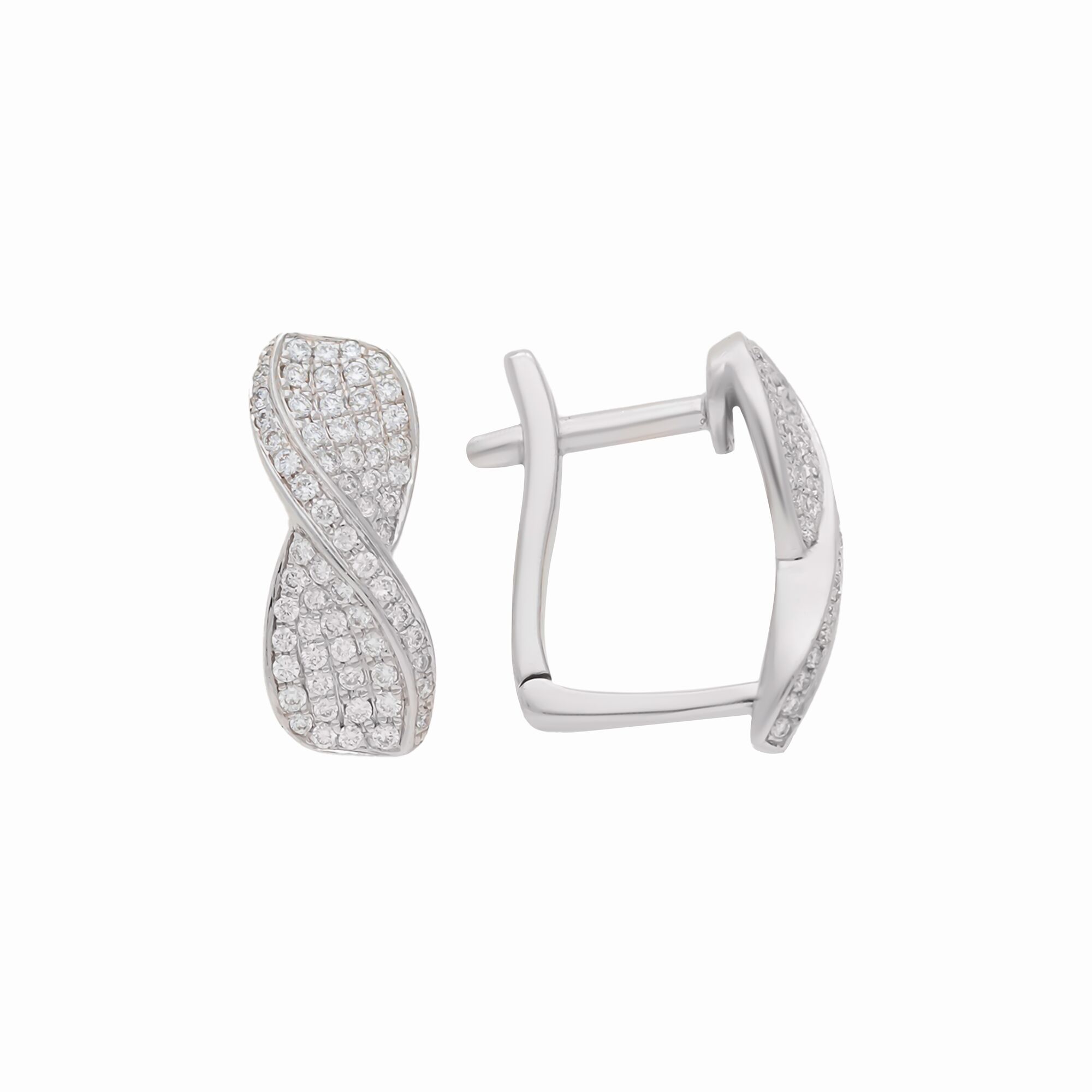 Серьги, золото, 585, 4.11г, 56875, изображение 2 | GoldMarket.kz