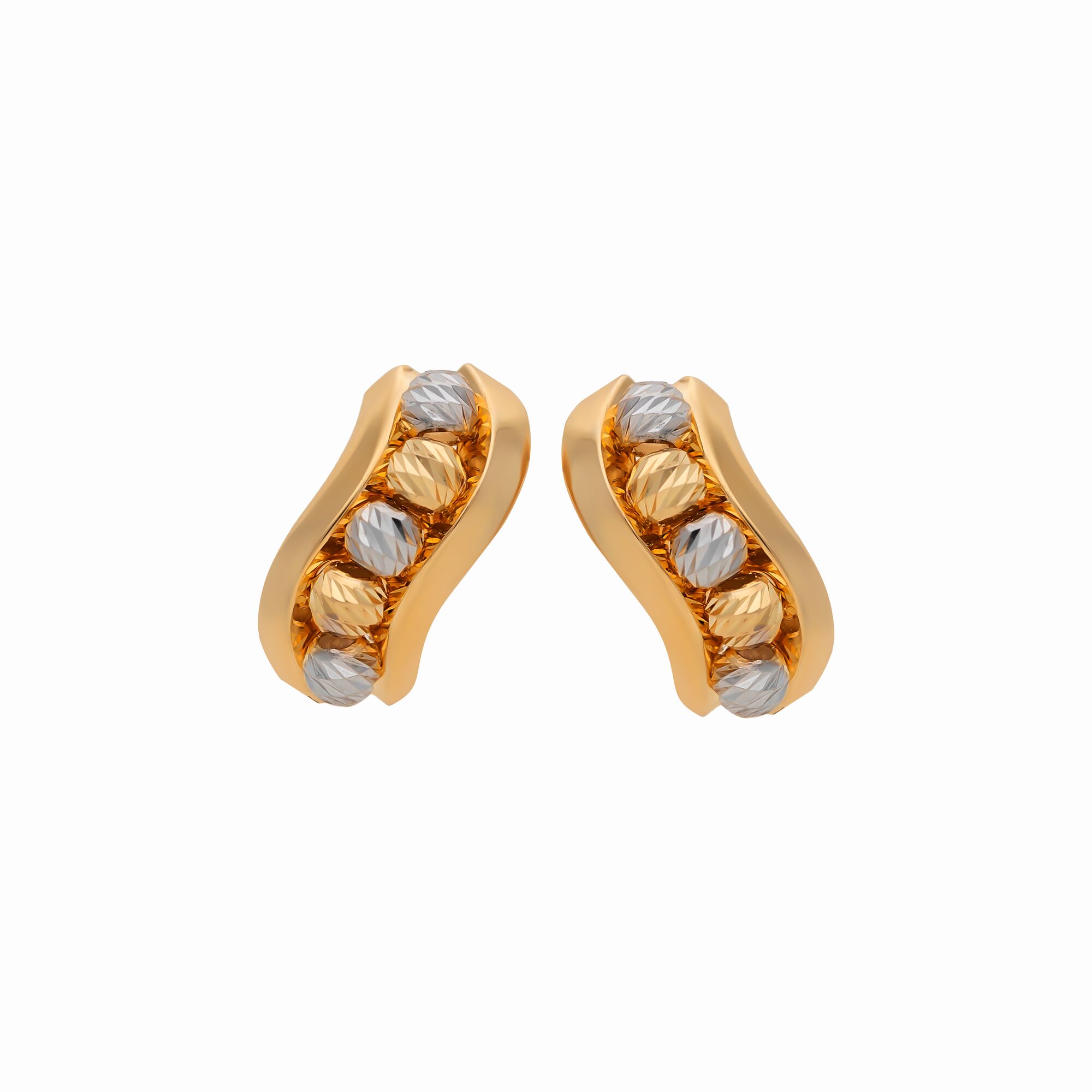 Серьги, золото, 585, 5.29г, 56922 | GoldMarket.kz