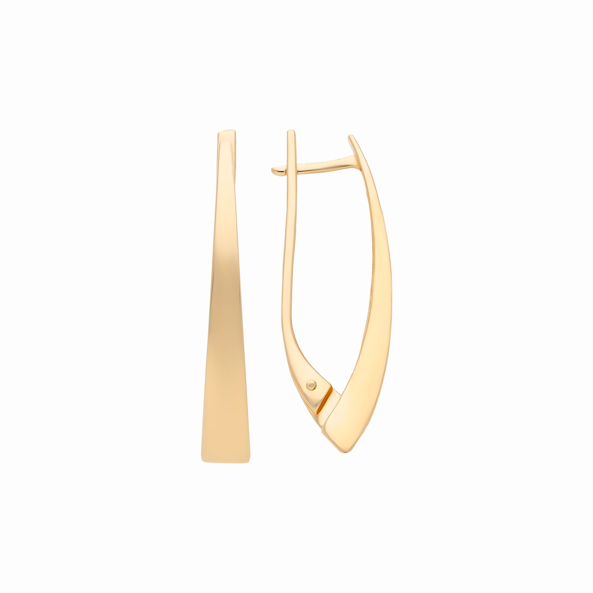 Серьги, золото, 585, 6.68г, 57063, изображение 2 | GoldMarket.kz