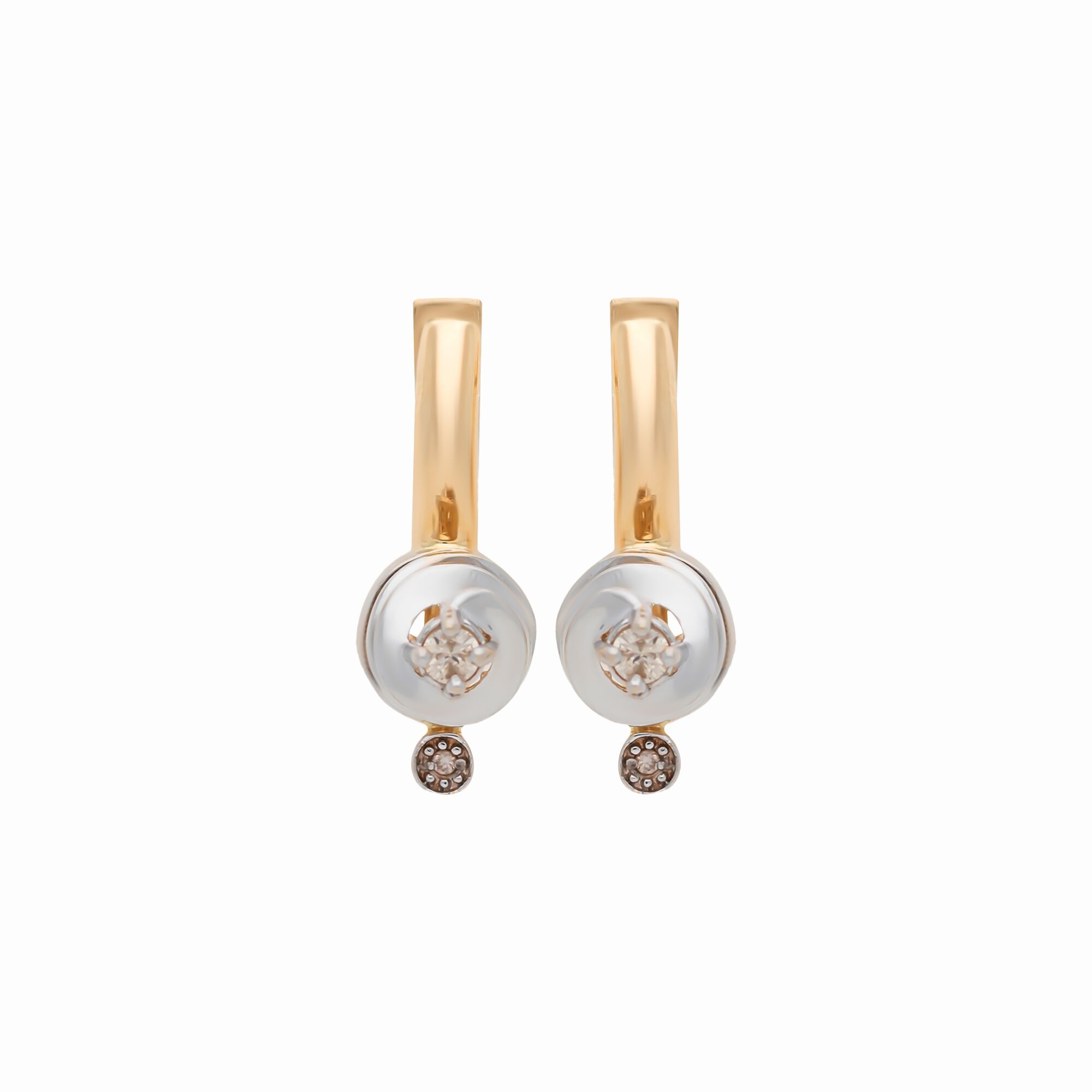Серьги, золото, 585, 4.64г, 57118 | GoldMarket.kz