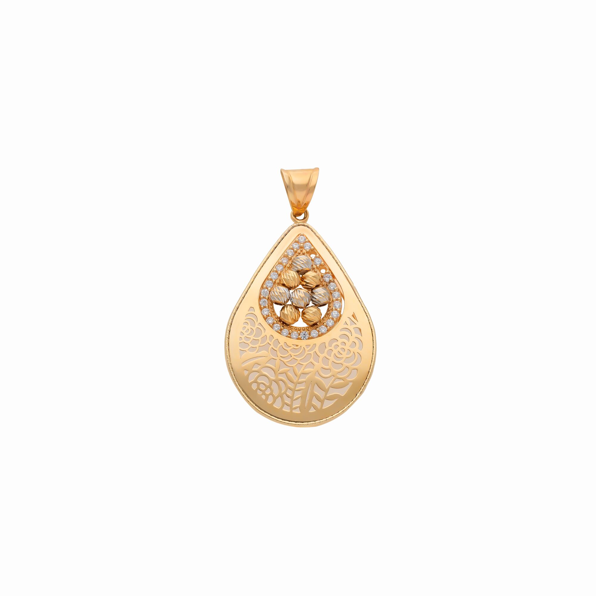 Подвеска, золото, 585, 3.32г, 57128 | GoldMarket.kz
