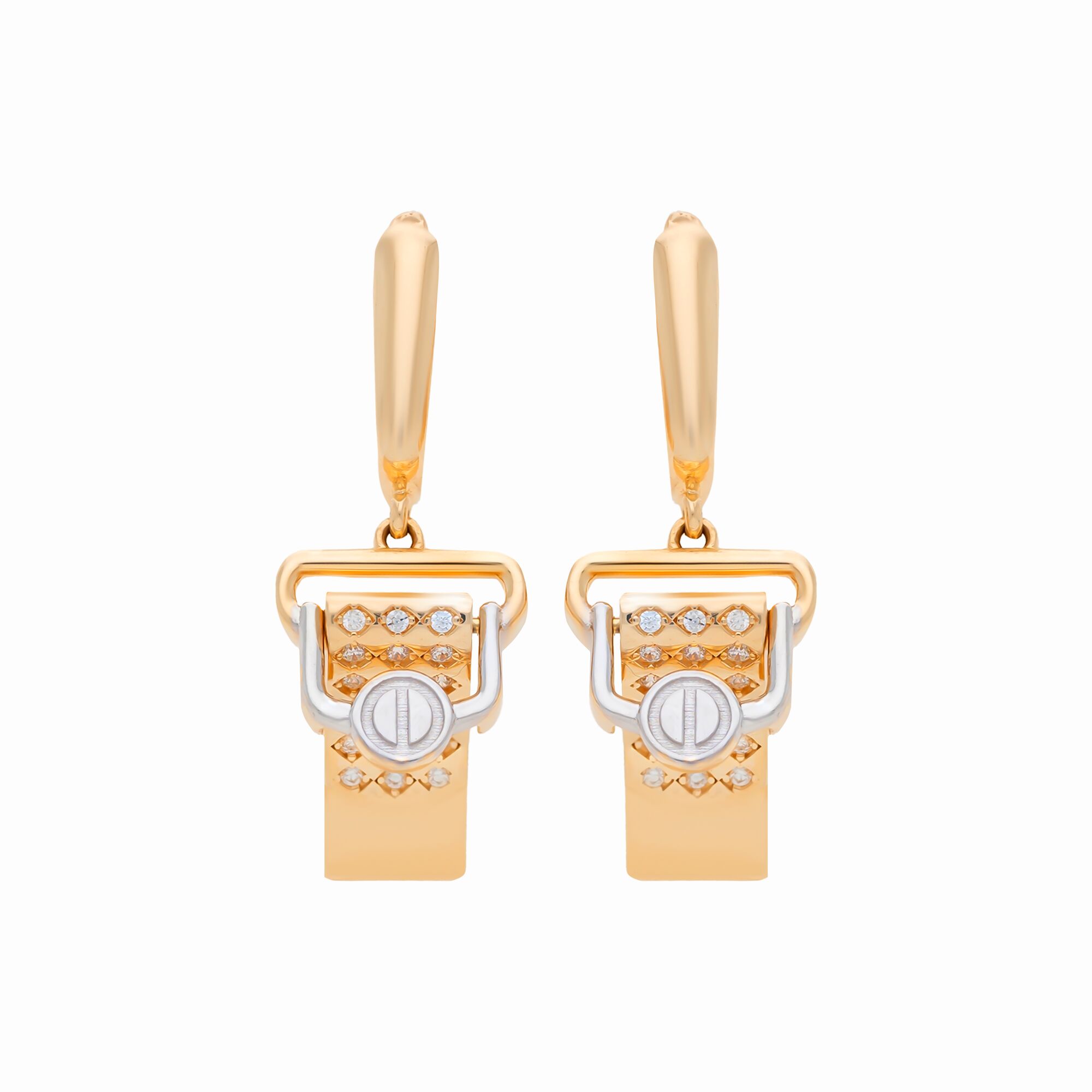 Серьги, золото, 585, 7.05г, 57142 | GoldMarket.kz