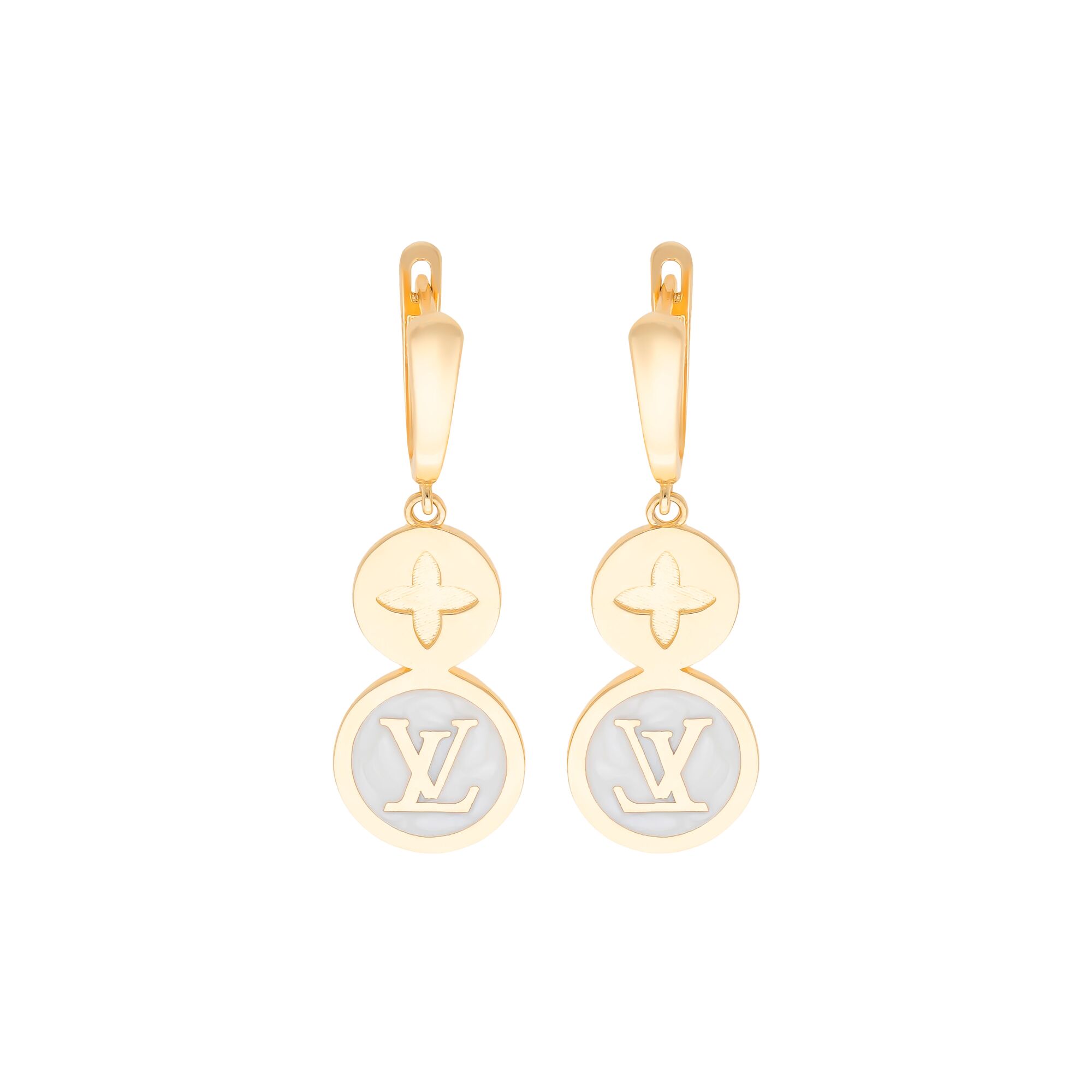 Серьги, золото, 585, 4.72г, 55278 | GoldMarket.kz