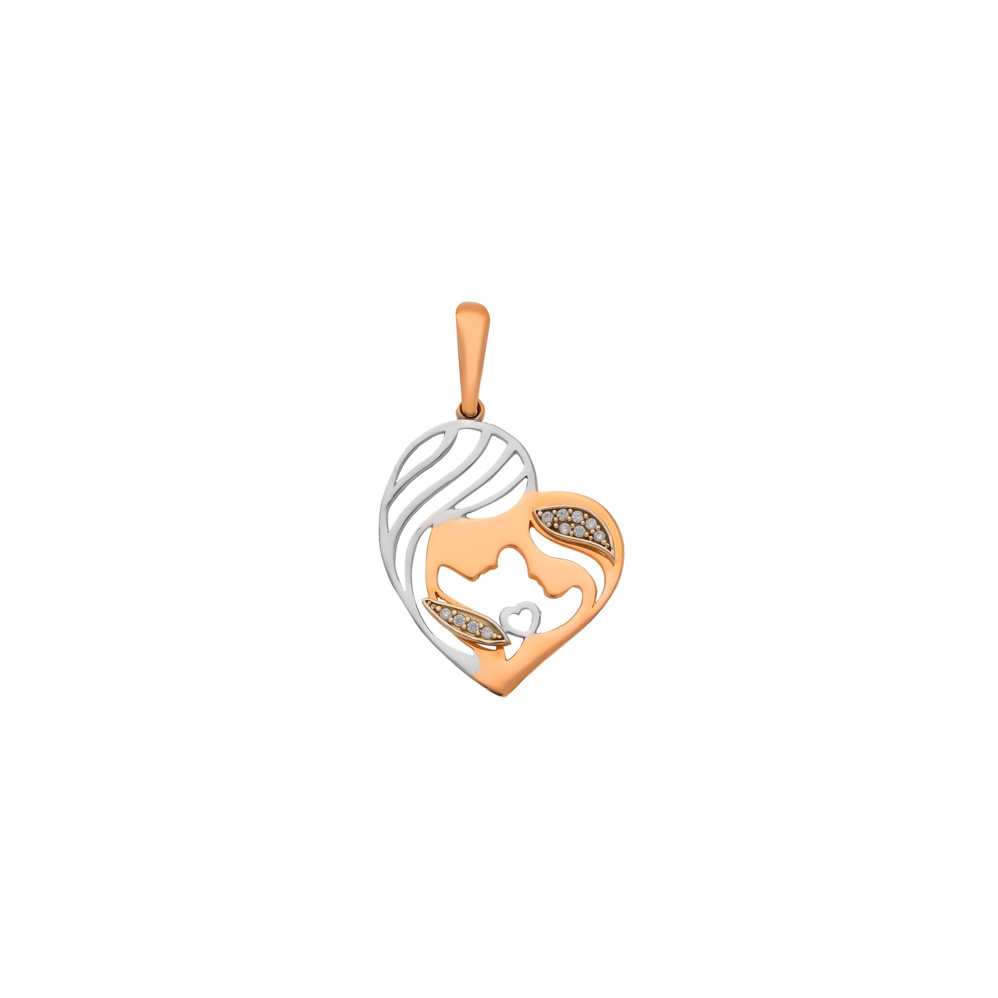 Подвеска, золото, 585, 1.96г, 55417 | GoldMarket.kz