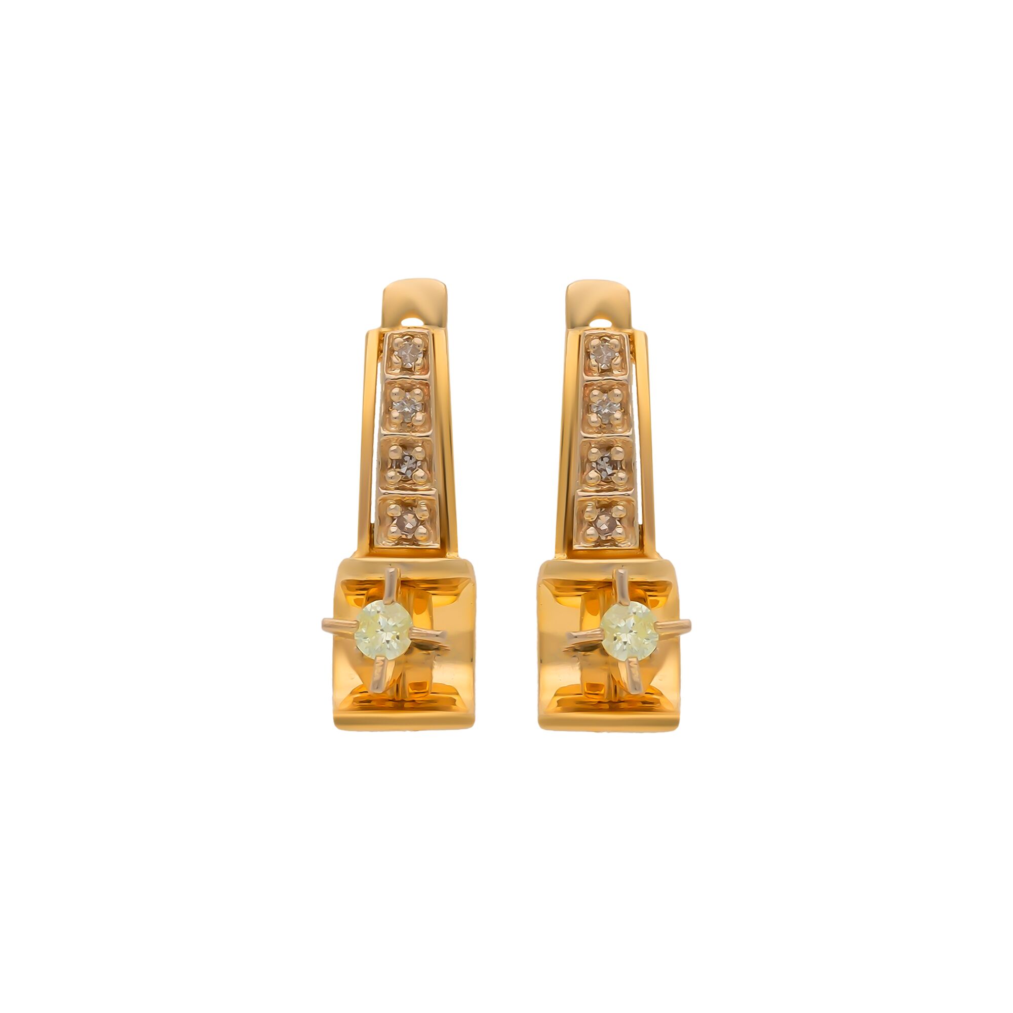 Серьги, золото, 585, 6.06г, 55496 | GoldMarket.kz