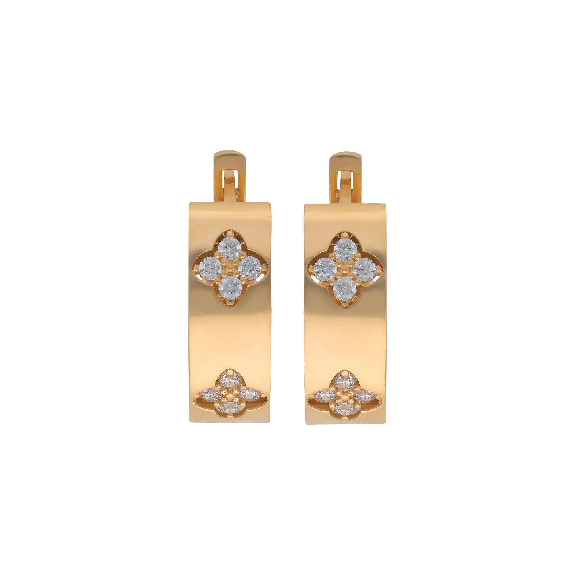 Серьги, золото, 585, 6.78г, 55530 | GoldMarket.kz
