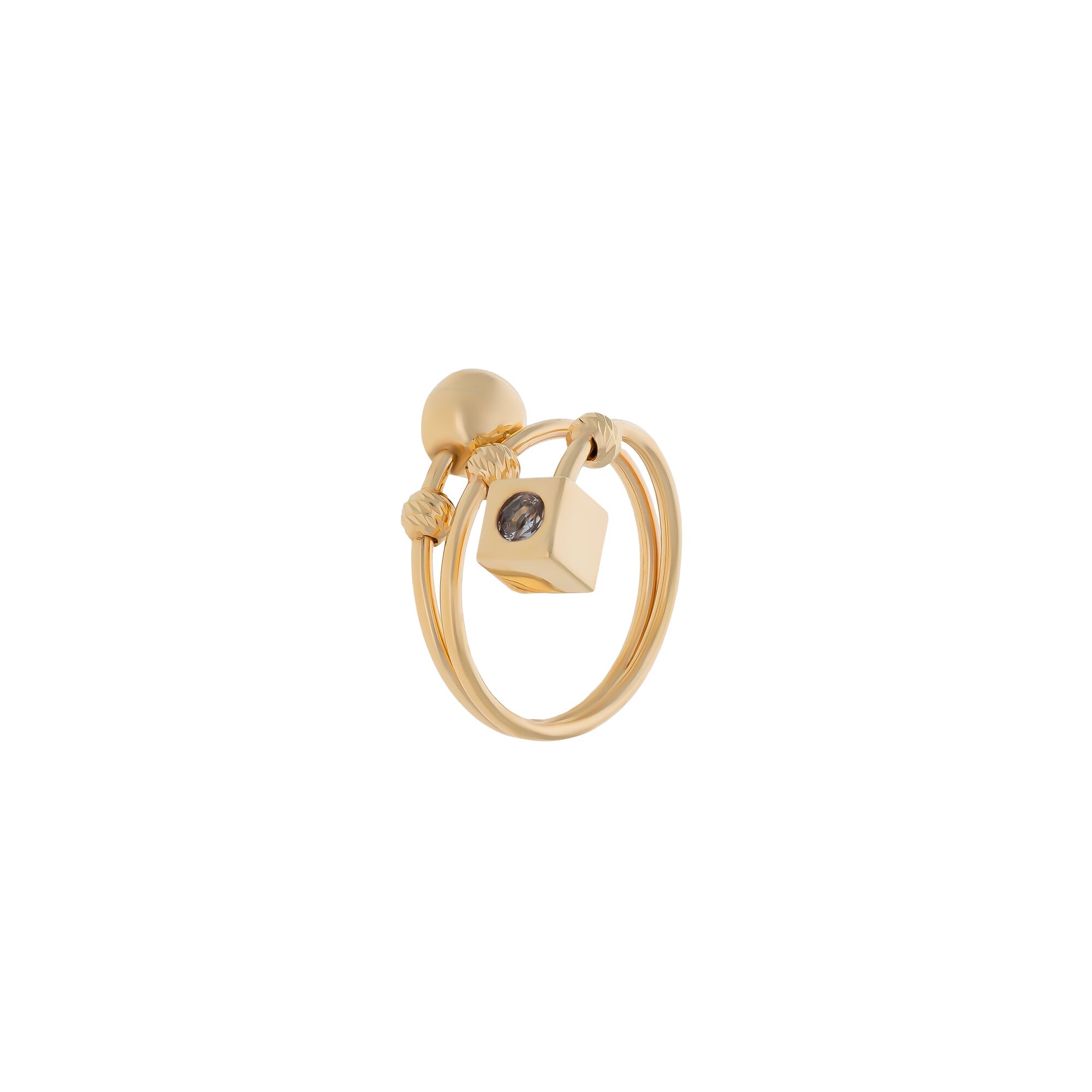 Кольцо, золото, 585, 4.03г, 55662 | GoldMarket.kz