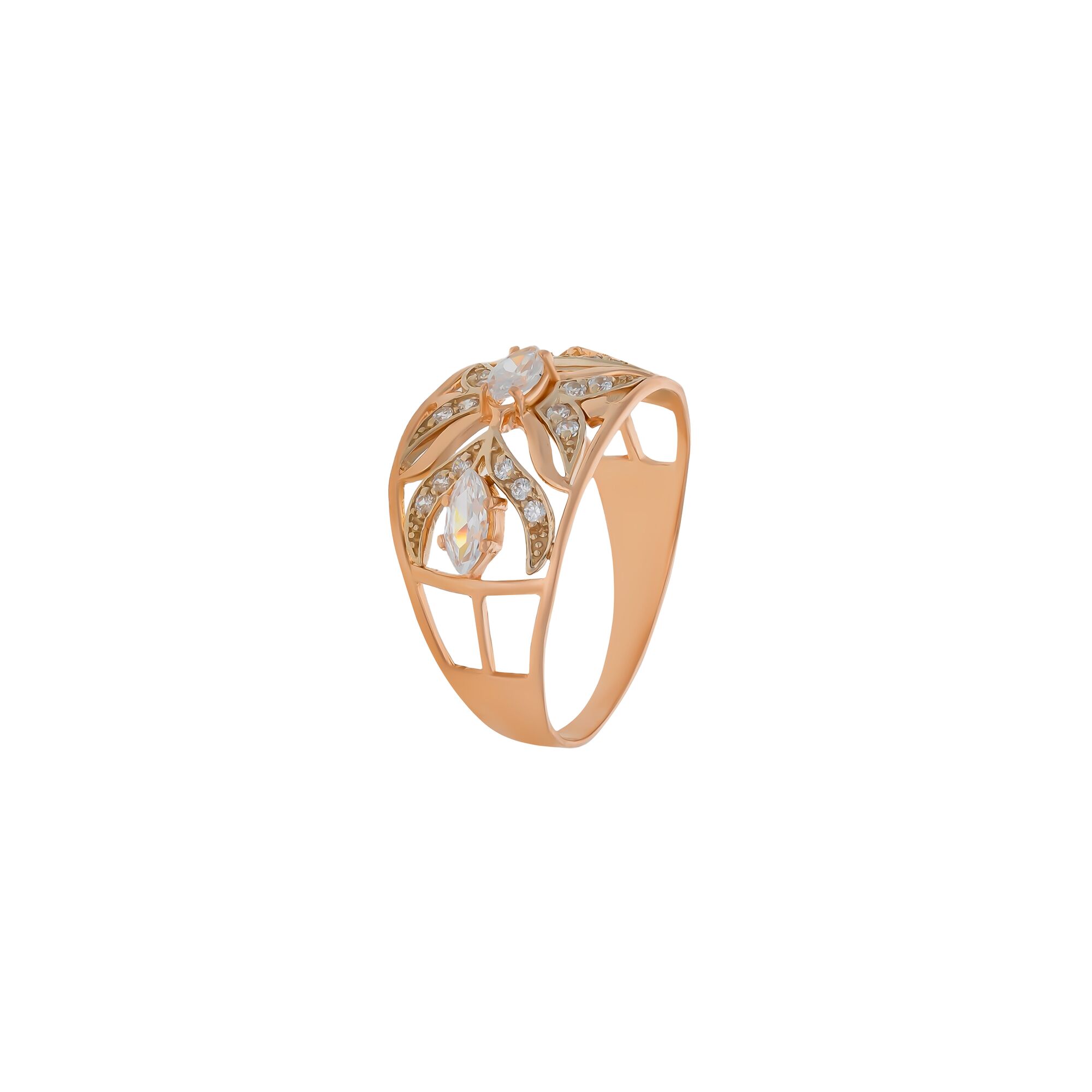 Кольцо, золото, 585, 3.8г, 55677 | GoldMarket.kz