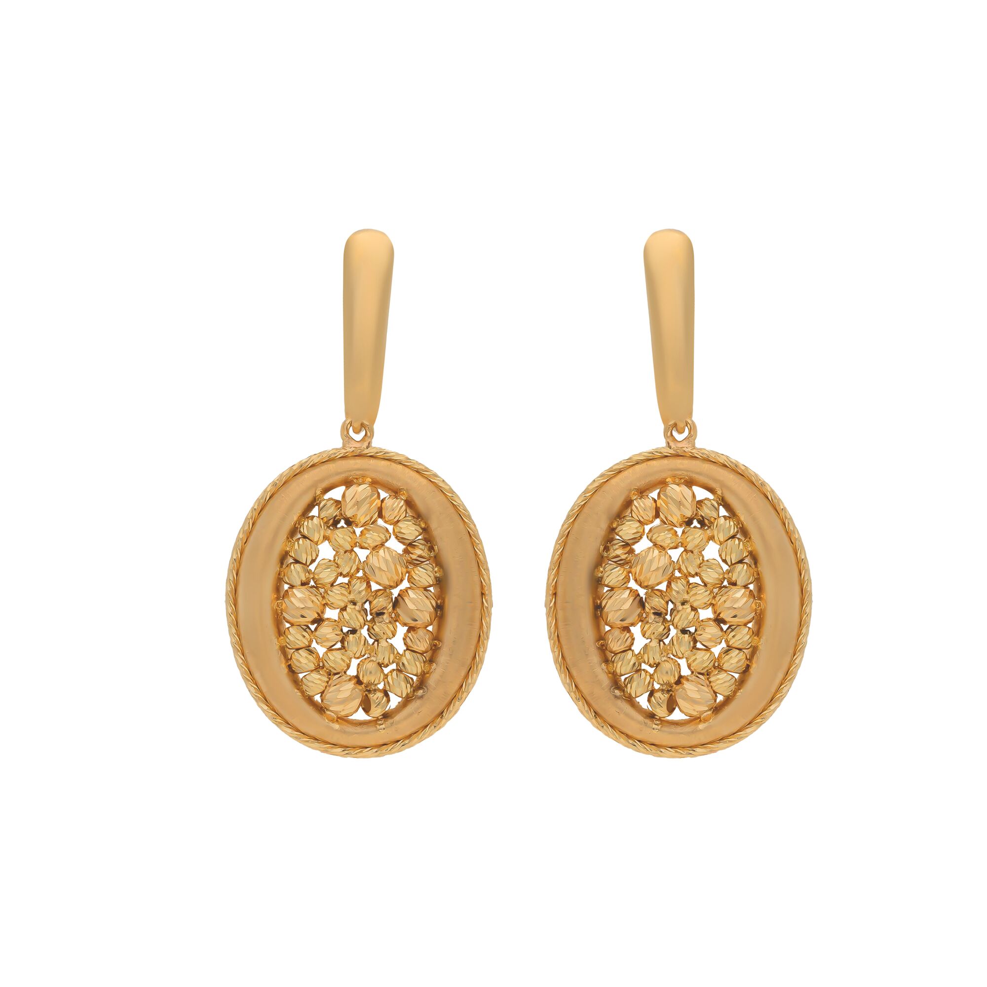 Серьги, золото, 585, 8.1г, 55789 | GoldMarket.kz