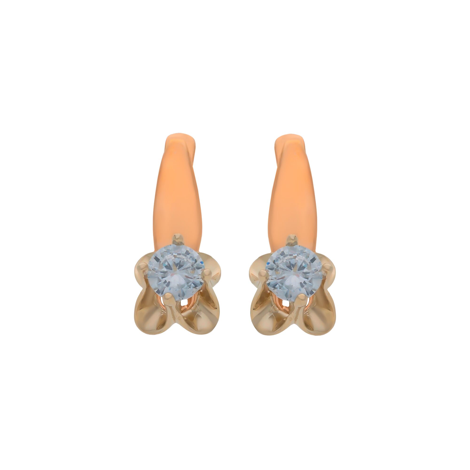 Серьги, золото, 585, 3.97г, 55792 | GoldMarket.kz