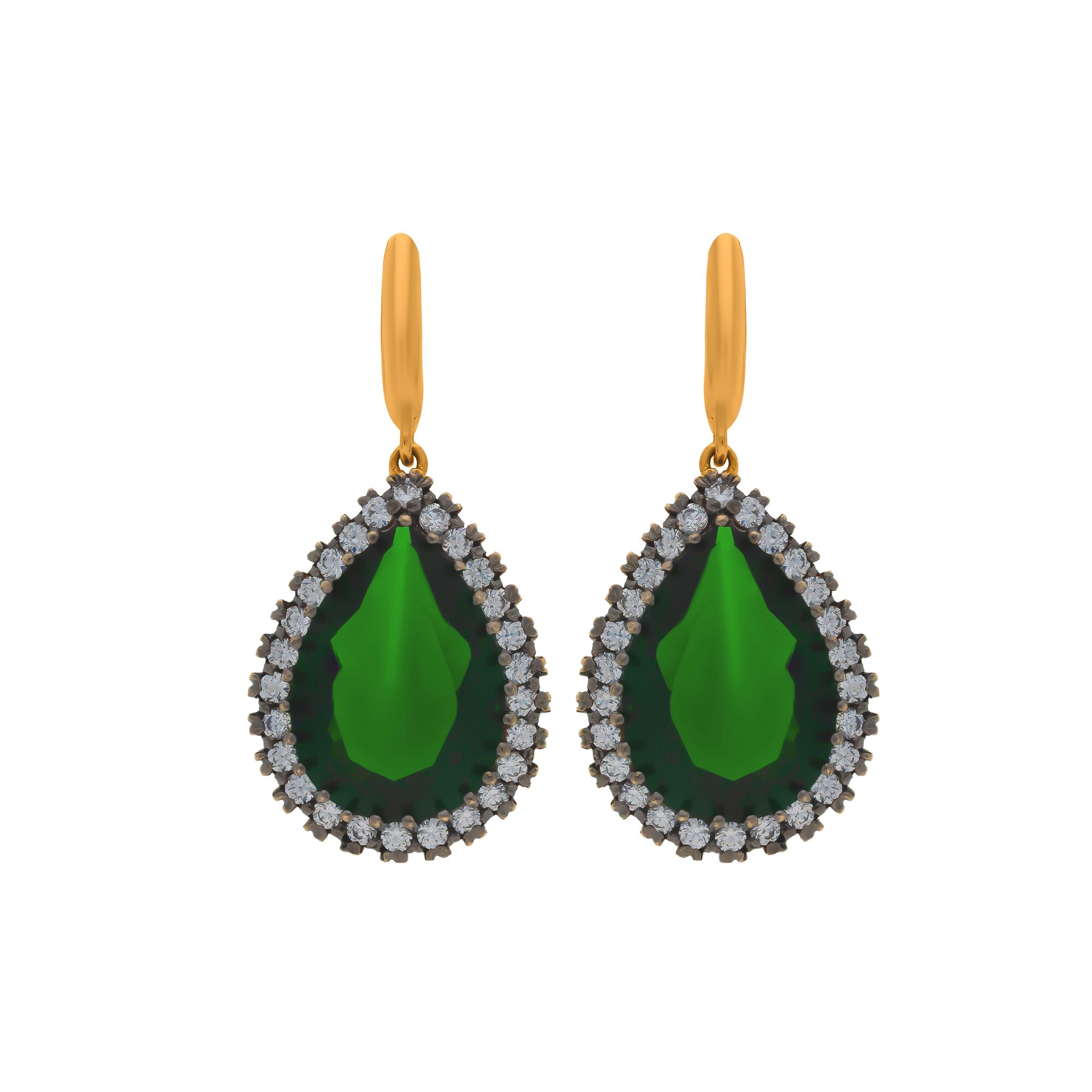 Серьги, золото, 585, 11.47г, 55870 | GoldMarket.kz