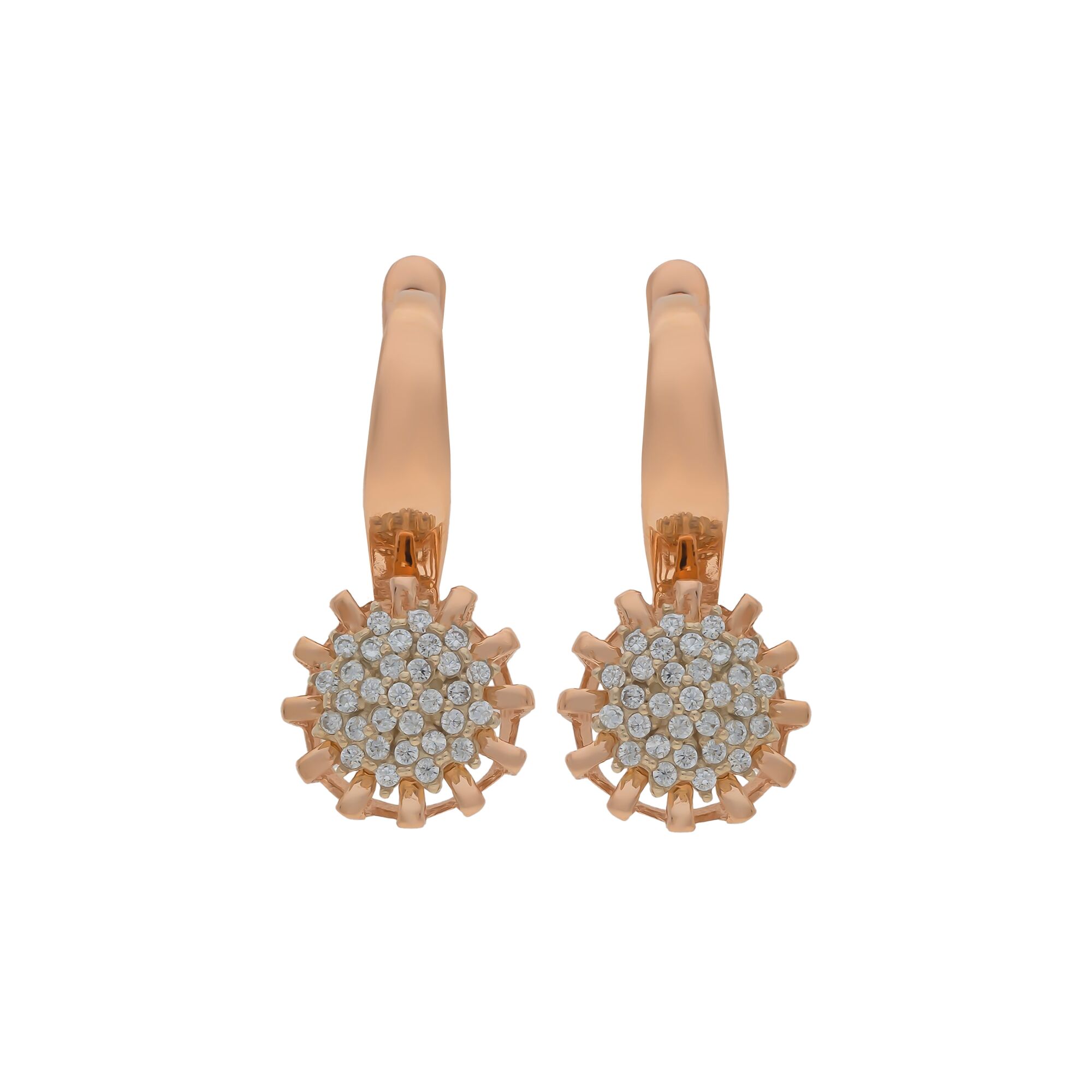 Серьги, золото, 585, 5.04г, 55897 | GoldMarket.kz