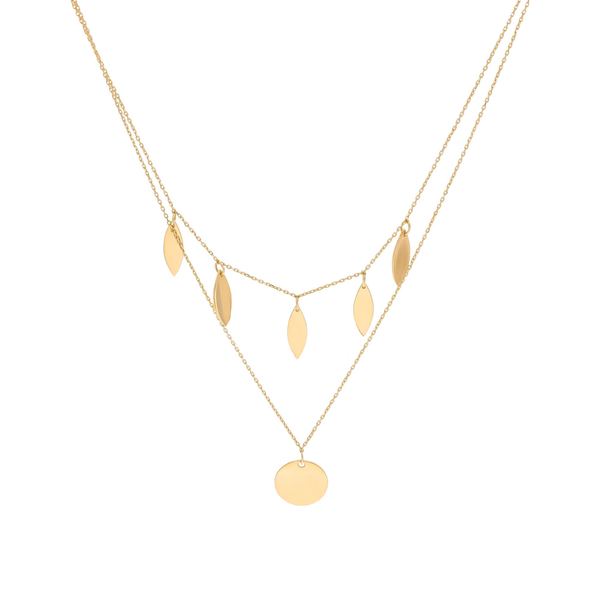 Колье, золото, 585, 5.02г, 55899 | GoldMarket.kz