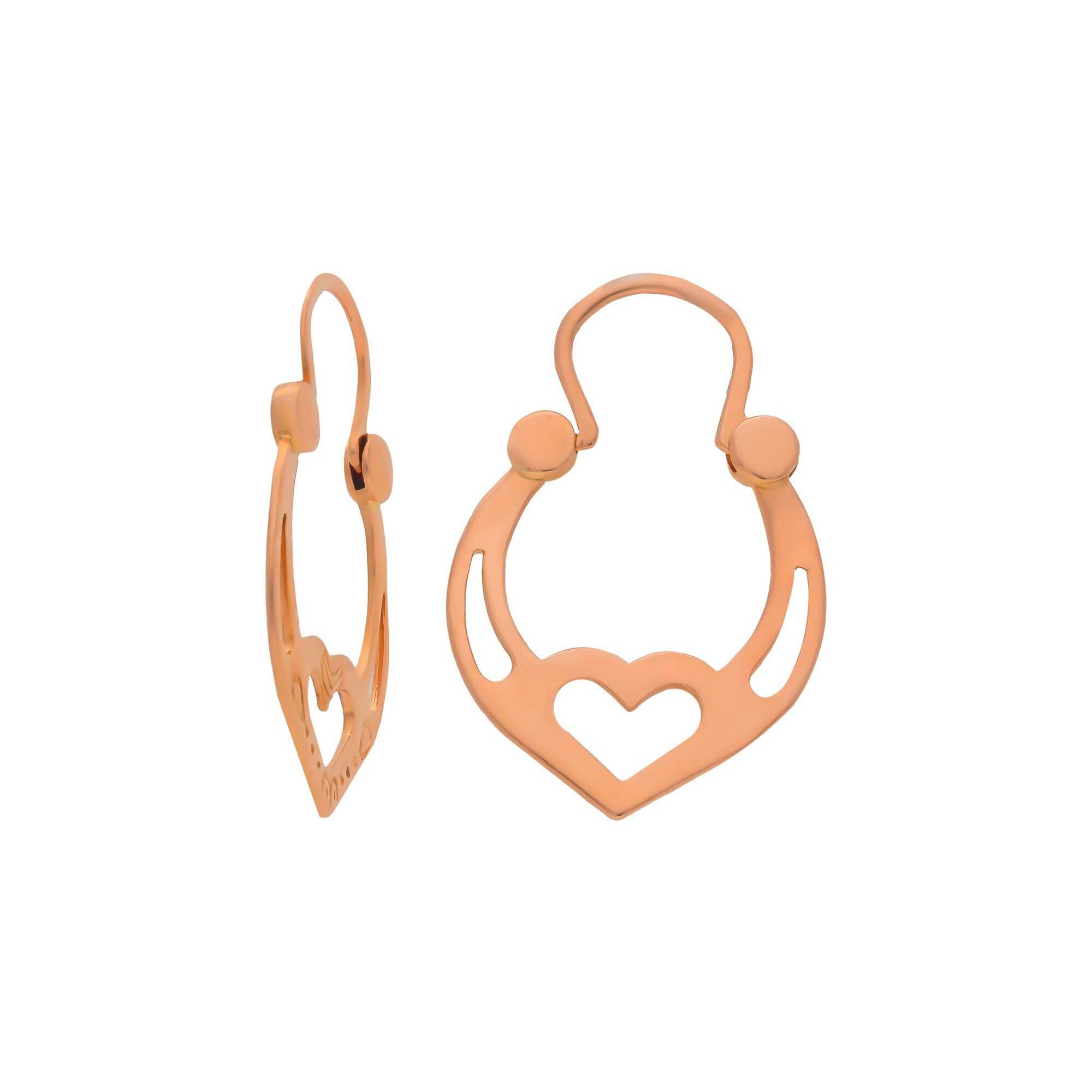 Серьги, золото, 585, 4.28г, 55902, изображение 2 | GoldMarket.kz