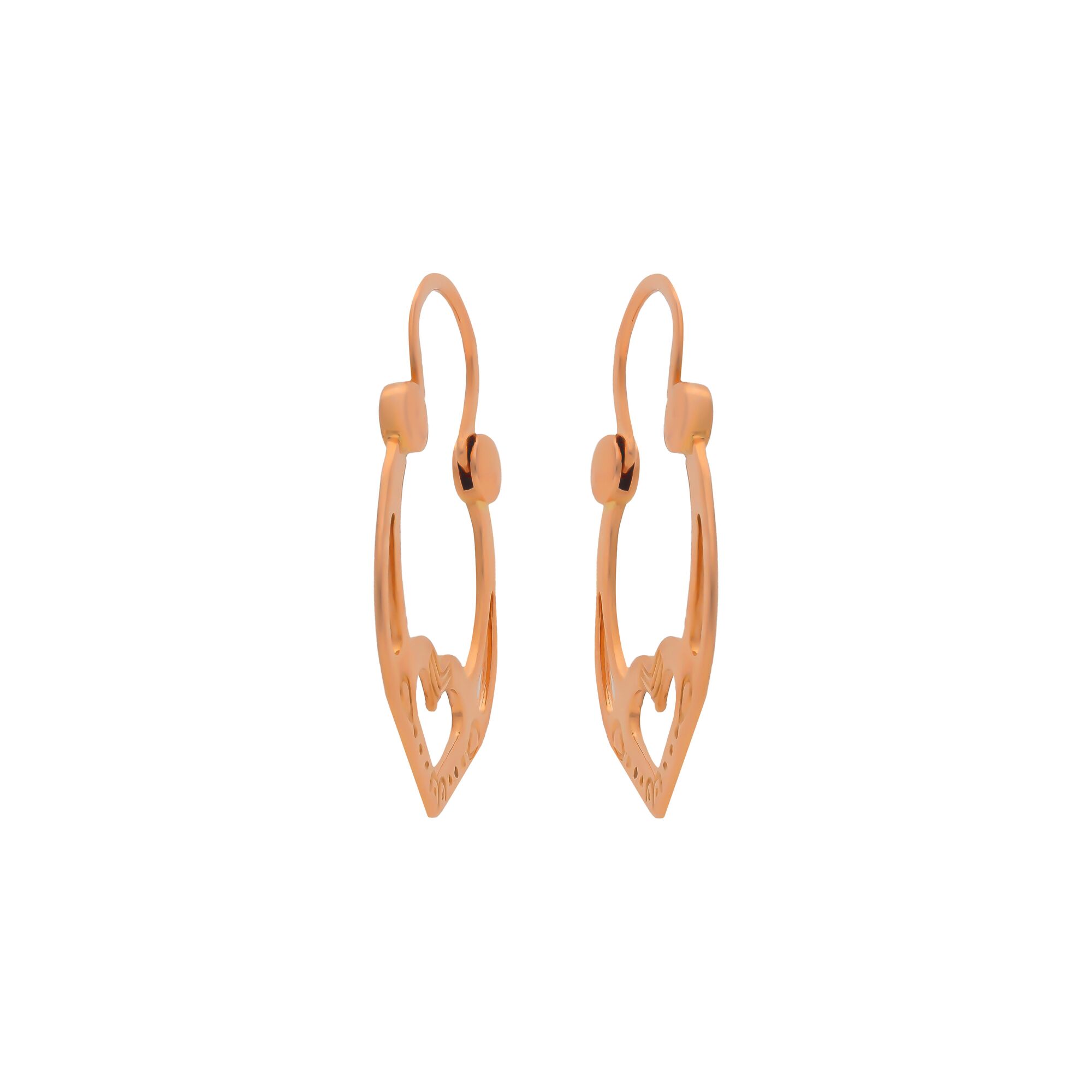 Серьги, золото, 585, 4.28г, 55902 | GoldMarket.kz